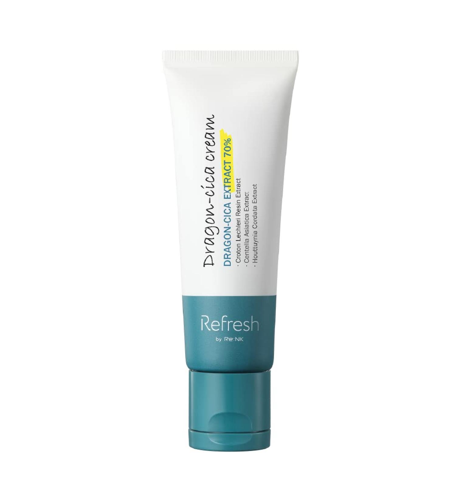 Re:NK Refresh Dragon-cica Sensitive Skin Moisturizing Cream | 1.69 fl.oz - Hydrating Relief for Sensitive Skin - Buy Online on GoSupps.com