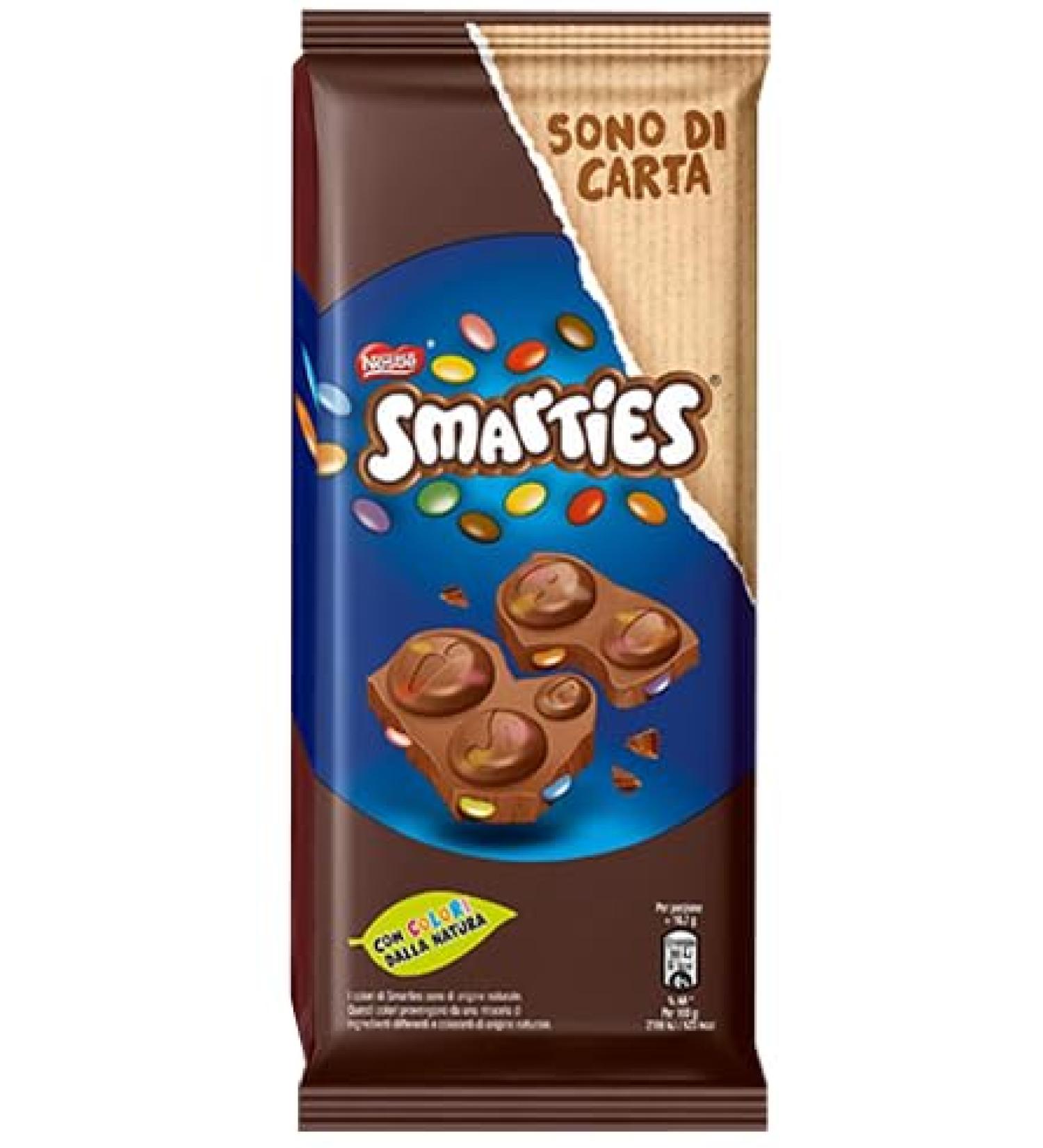  CAIYA Nestle Smarties Milk Chocolate Tablet with Mini Smarties 90g - Buy Online on GoSupps.com