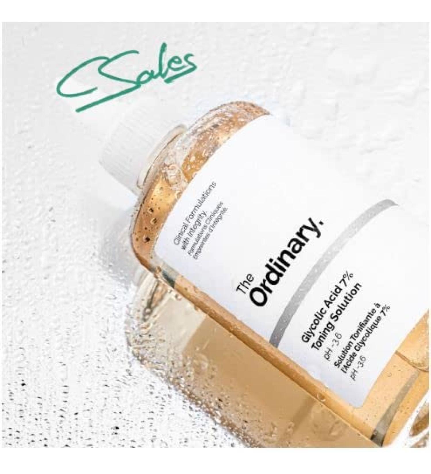 The Ordinary 100% Toning Solution - 240ml Peeling Toner | Buy Online | Cloud.Sales Cosmetics - Buy Online on GoSupps.com