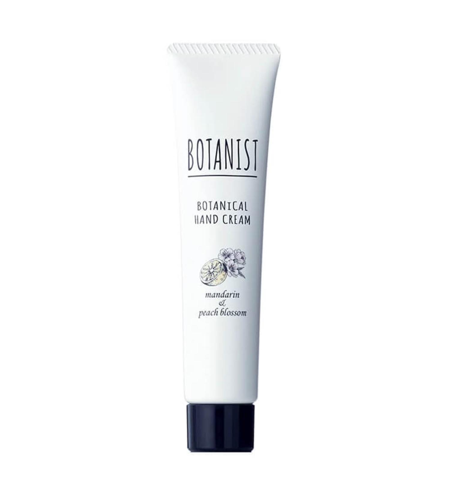 Buy Botanist Botanical Hand Cream Mandarin & Peach Blossom 30g & Blotting Paper Set | International Shipping Natural Skincare - Buy Online on GoSupps.com