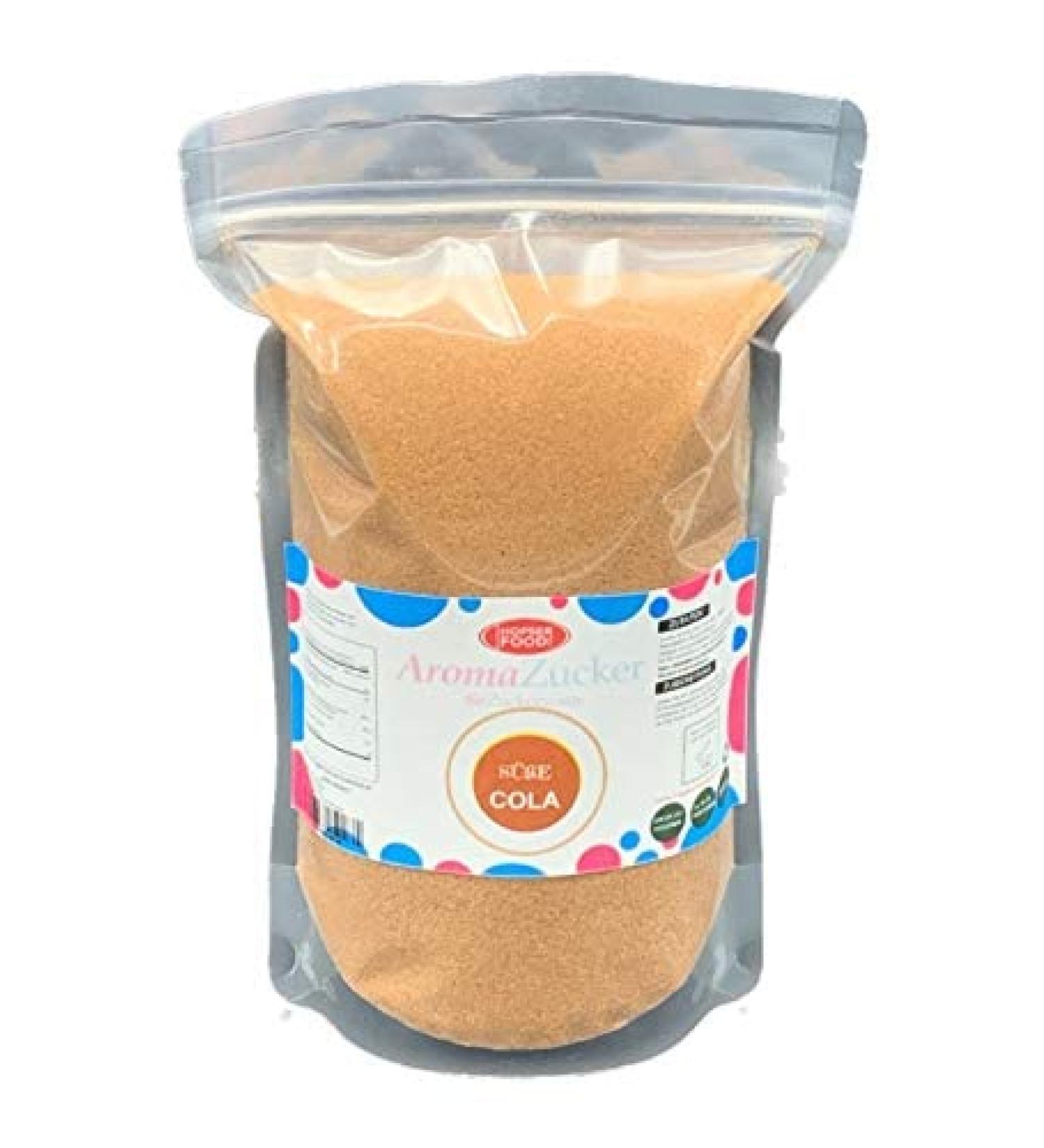 Hopser Food Fun Sucre color pour barbe papa Colorful | Strawberry Cherry Cola Vanilla Blue Cotton Candy (Cola)1 KG - Buy Online on GoSupps.com