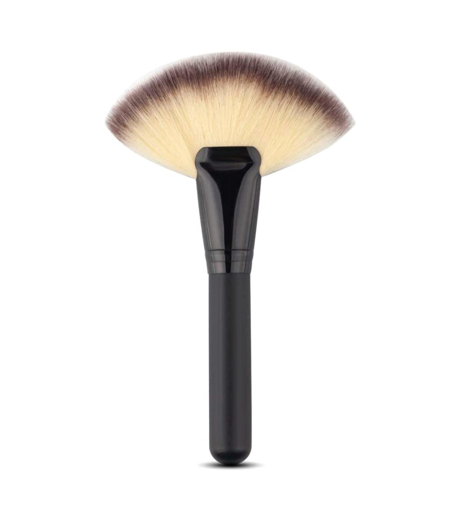 1Pc Big Large Fan Top Brush Makeup Tools Fan Head Face Brush Contour Concealer Powder Blush Eyeshadow Nose Smudge Brush Face Powder Blush - Buy Online on GoSupps.com
