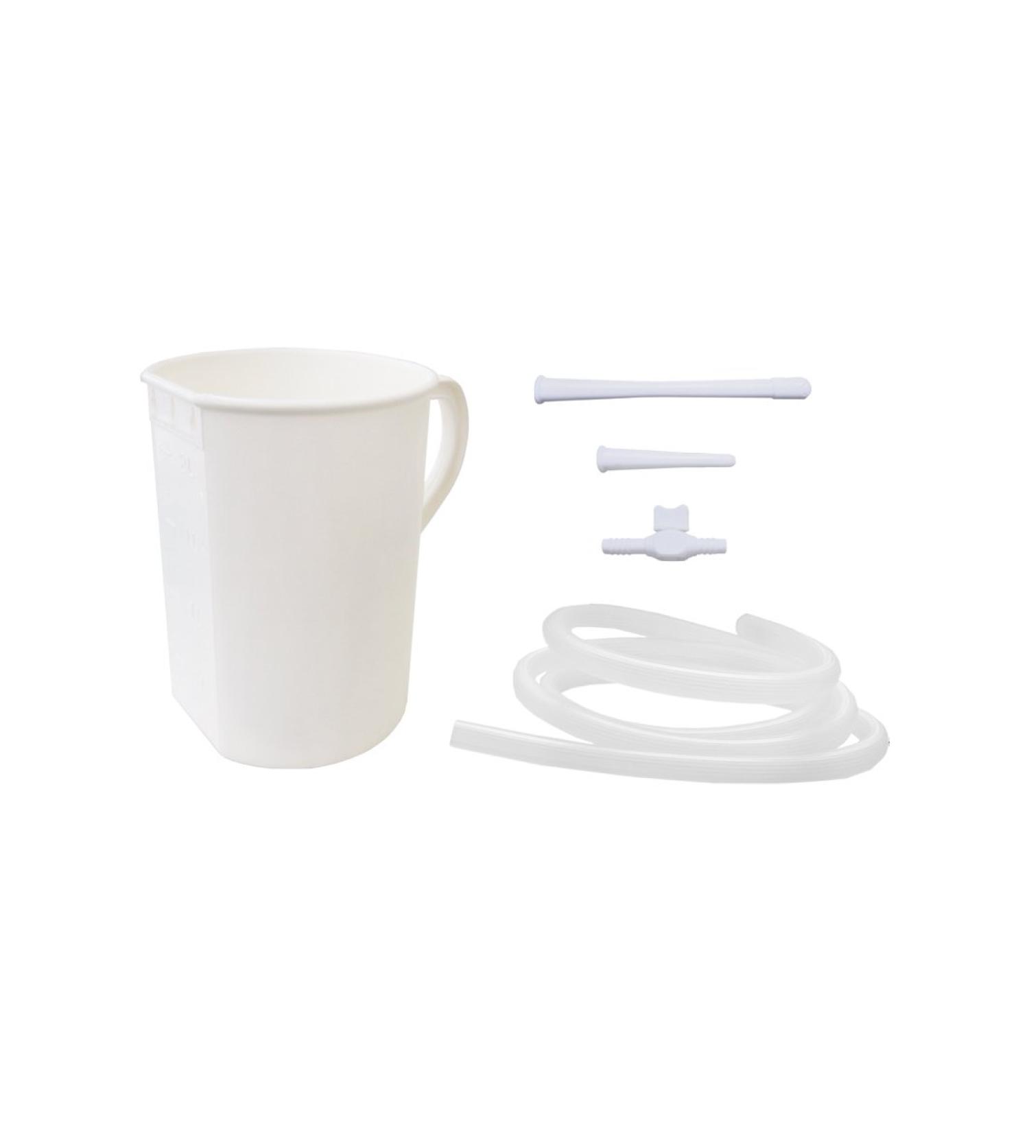 Saniversum UG Irrigator Intestinal Cleansing Kit with 2 Litre Cup