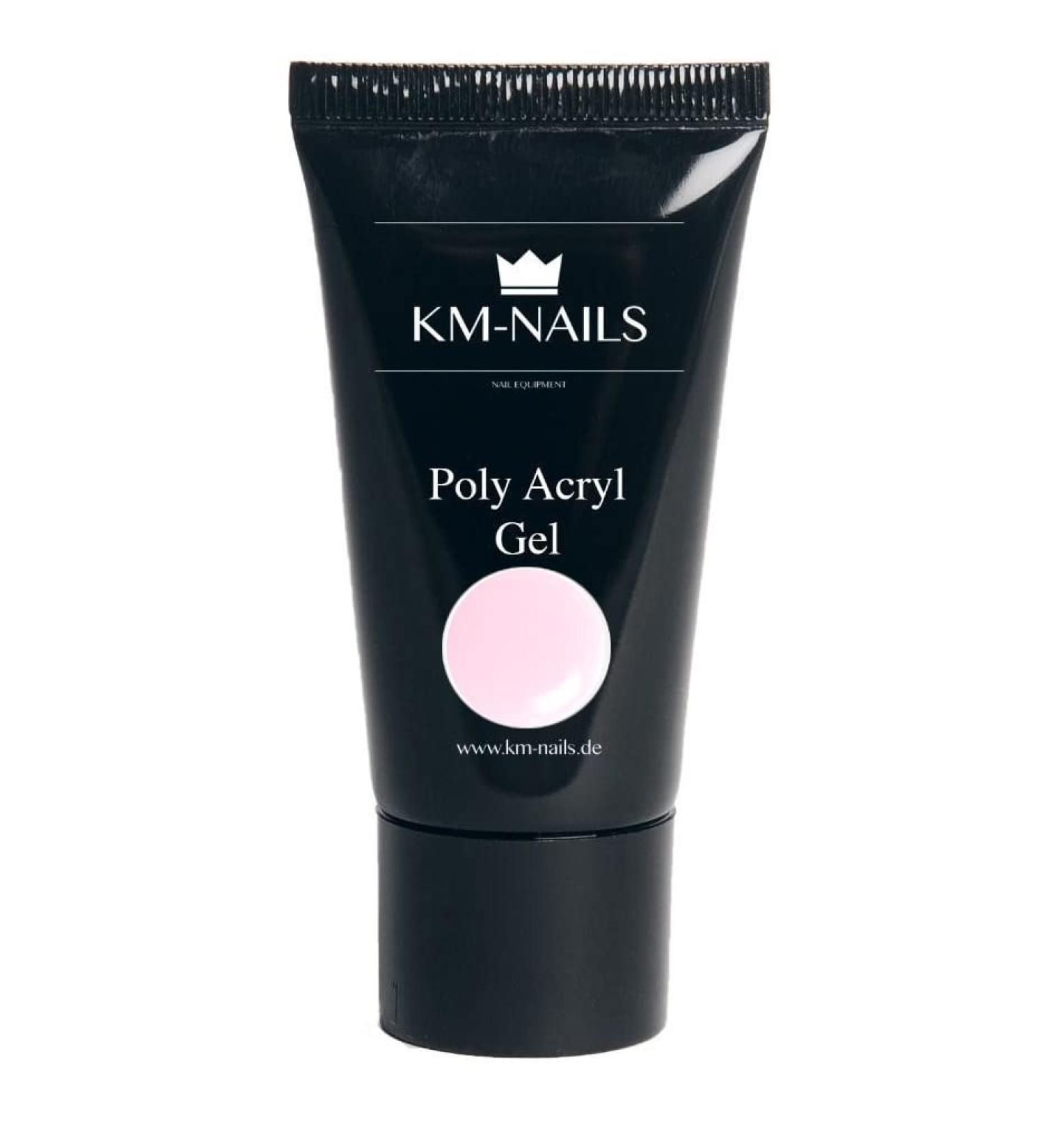 KM-Nails Polyacryl Gel pink 039 in the tube 30g