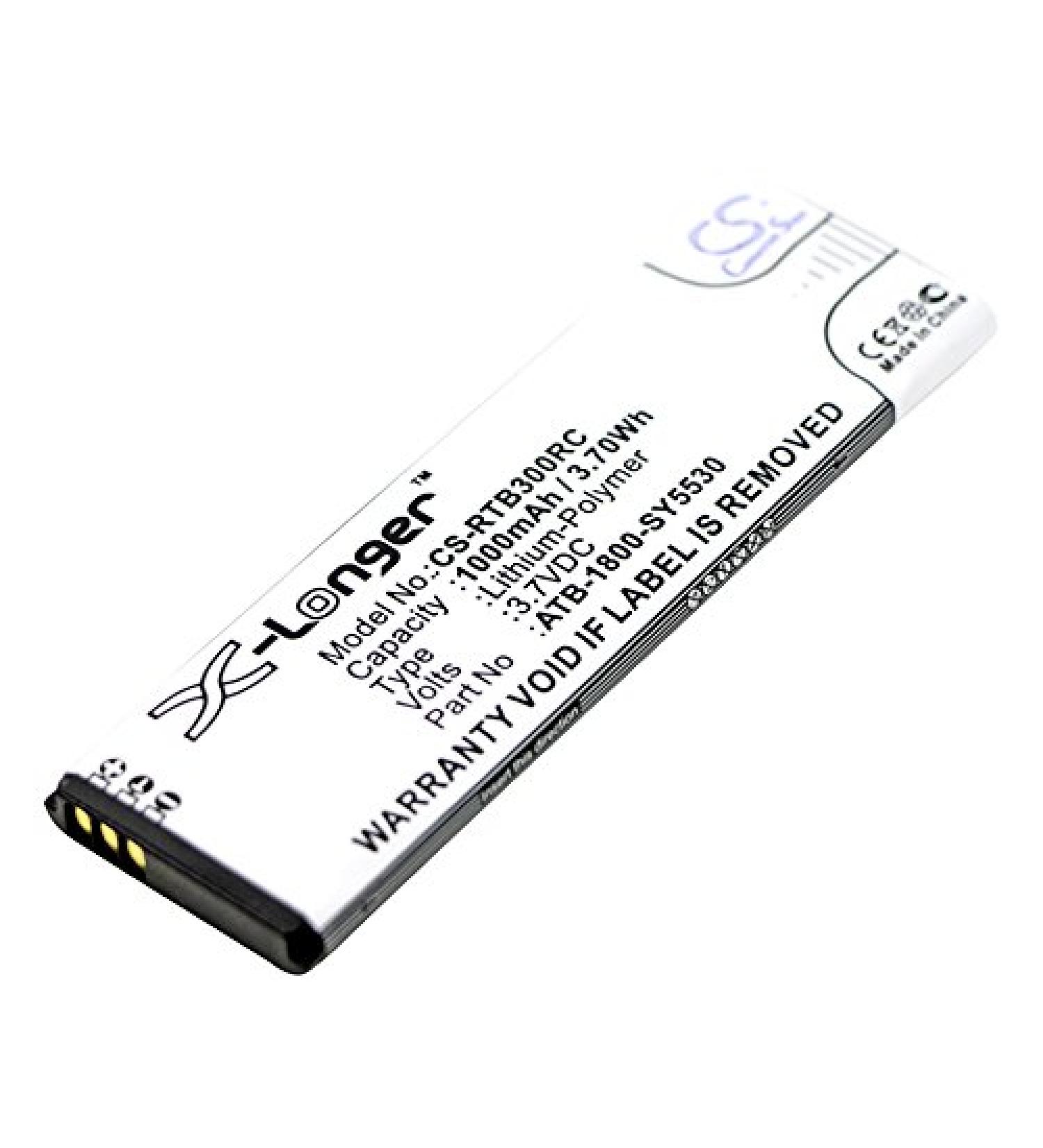 Cameron Sino Replacement Rechargeable Battery for RTI T2i T2X T3X - 1000mAh | International Shipping Available - Buy Online on GoSupps.com