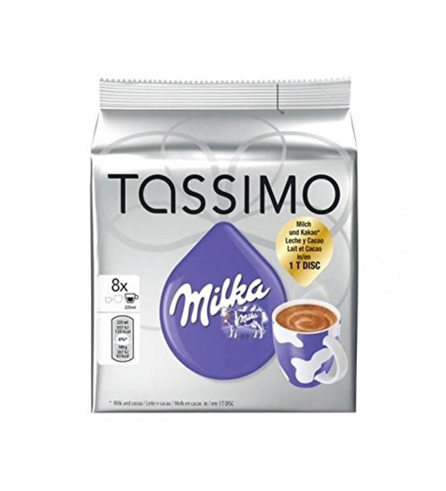 (Old Version) Tassimo - Hot Chocolate Milka - 8 Disc - Pack of 5