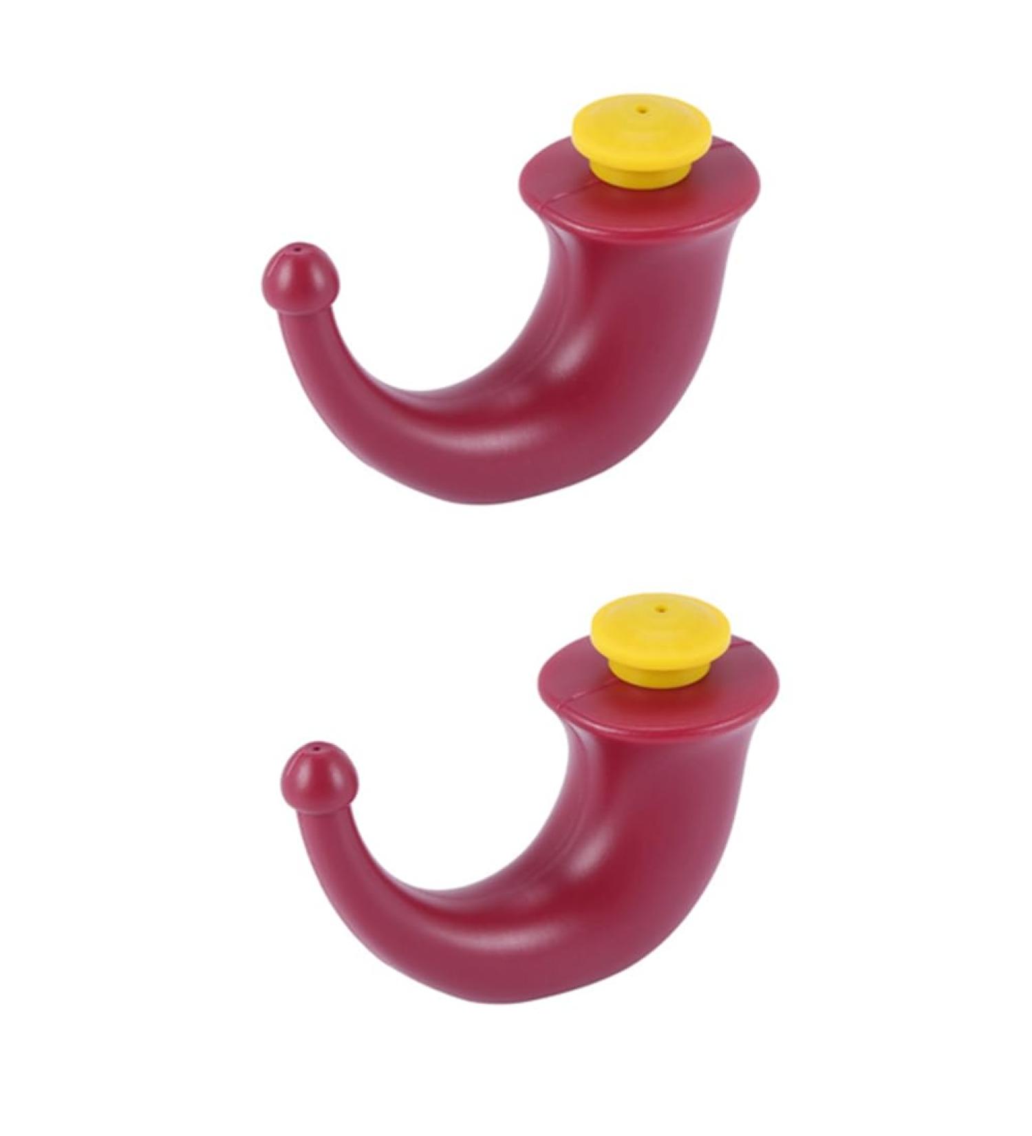 Aboiled 2 Pieces Yoga Water Bottle Yoga Nasal Neti Pot Rinse Nasal Rinsing System Paranasal Sinus Rinse 200ml - Buy Online on GoSupps.com