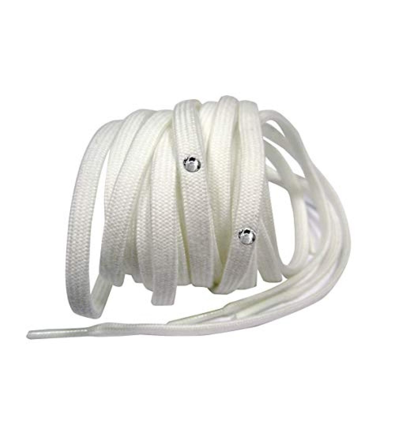 Edea Crystal Figure Skating Laces 260 (Boot Sizes 255 - 290 Edea or 5.5-9 regular) White