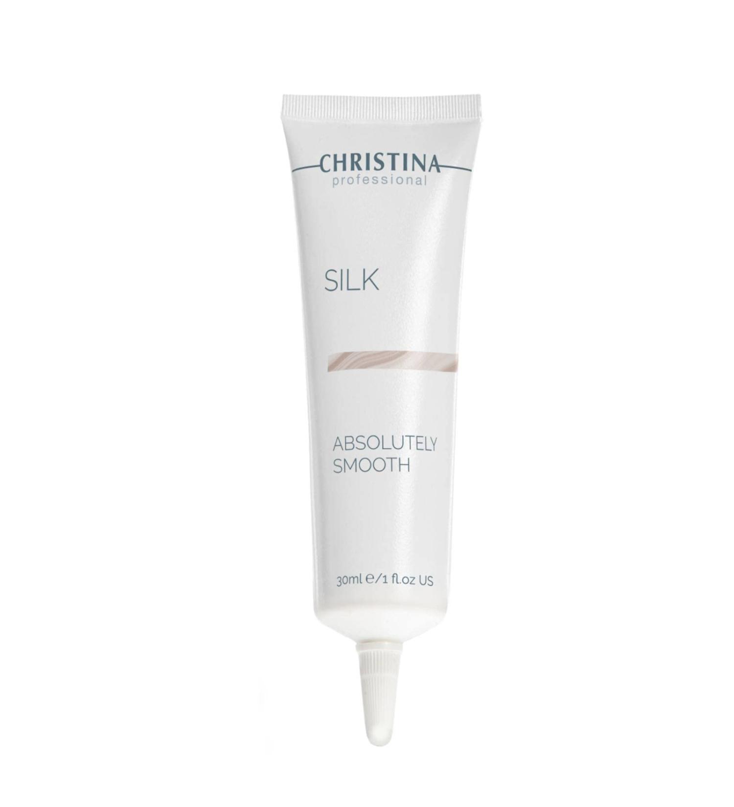 Christina - Absolutely Smooth Silky Facial Serum - Anti-Aging Wrinkle Filler for Face - Tightening Hydrating Skincare - Serum for Fine Lines Deep Wrinkles & Sensitive Skin - Antioxidant Boost - 30ml