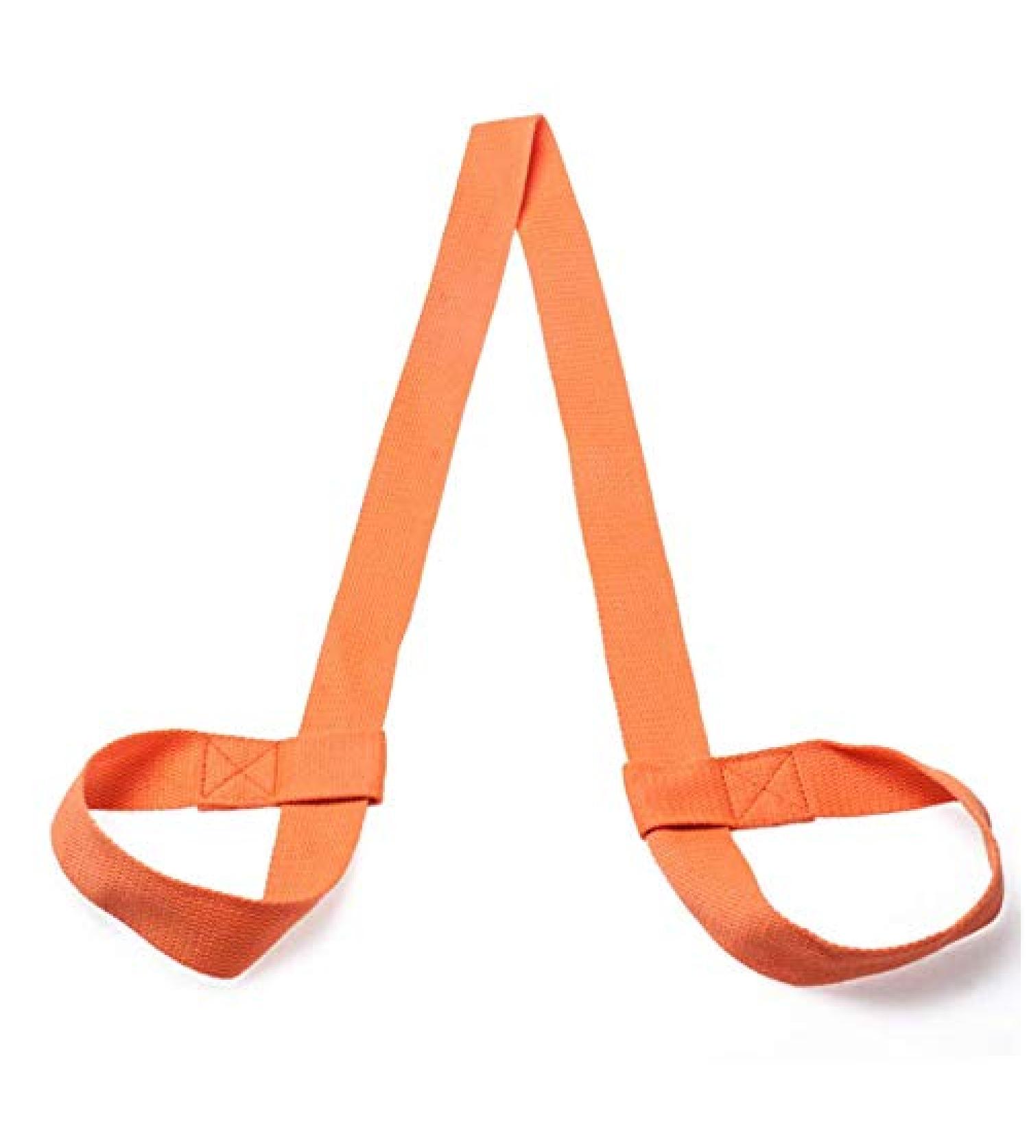 PlayCool Durable Yoga Mat Harness Strap Sling - Orange2 | Yoga Mat Carrying Strap for Easy Transport - Buy Online on GoSupps.com