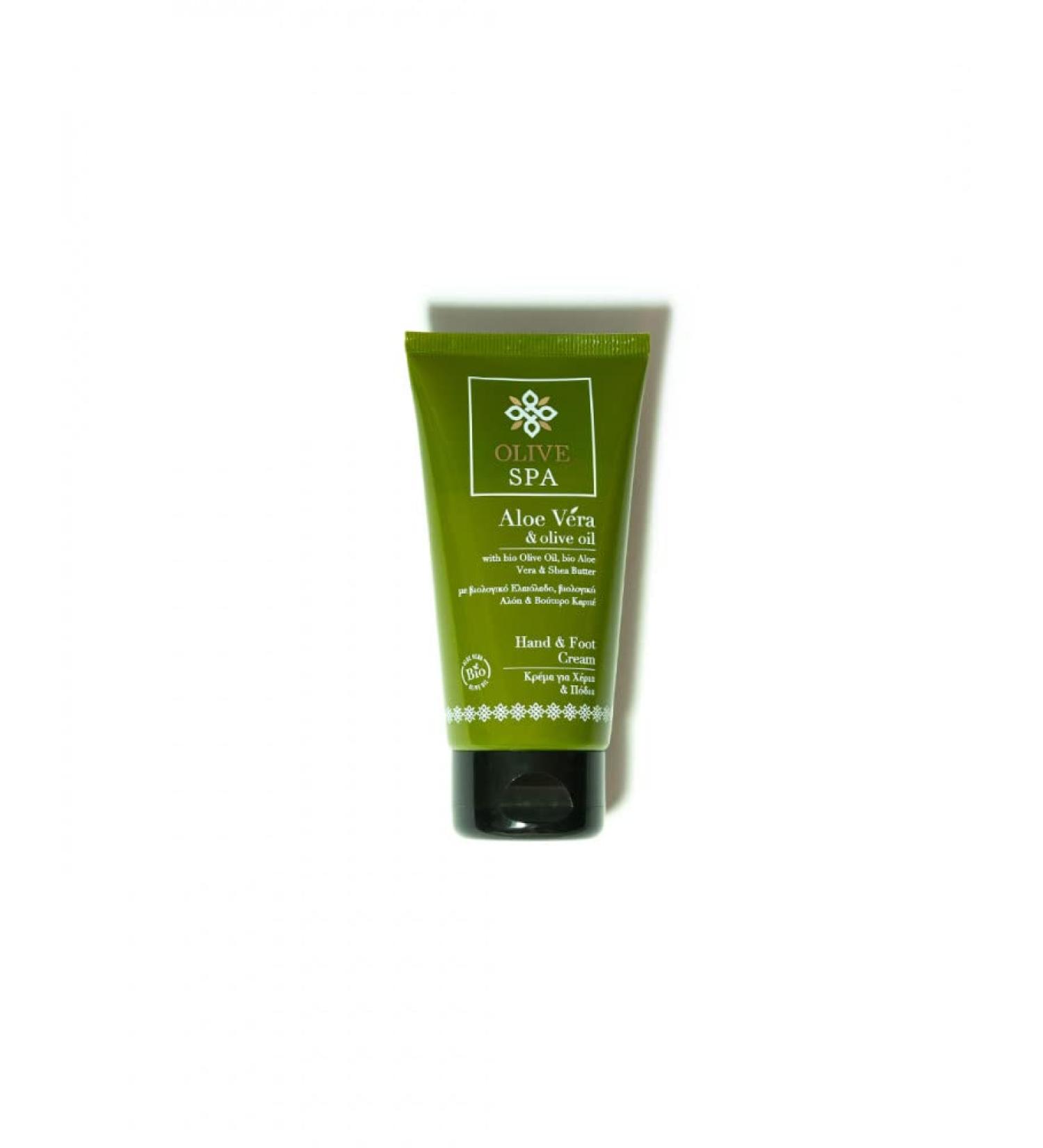 Olive Spa Aloe Vera Hand and Foot Cream 75 ml