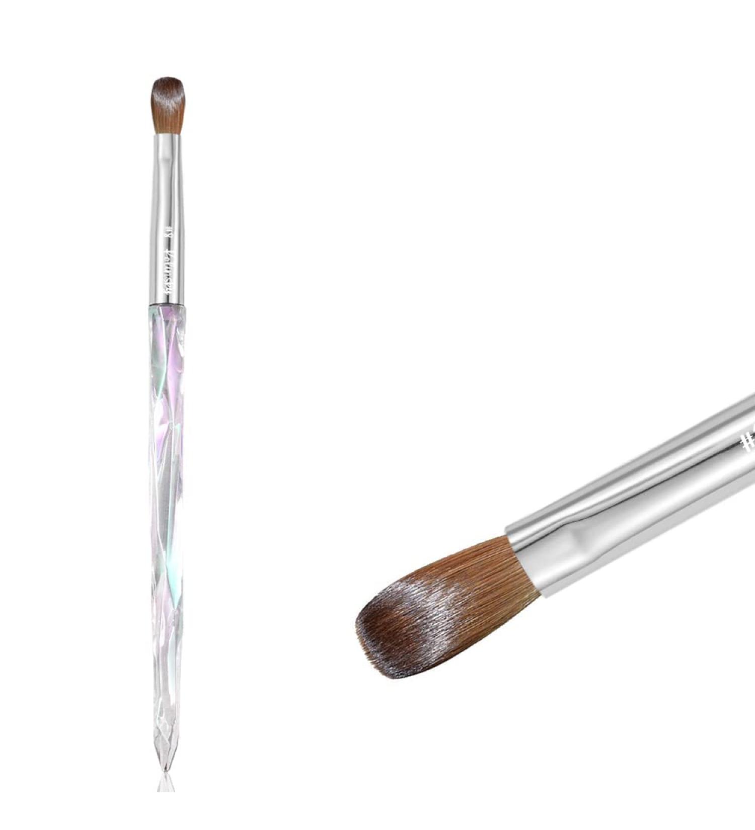 Yasterd 100% Kolinsky Acrylic Nail Brush Size 8 - Professional Multi-Crystal Handle for Acrylic Application and Nail Art - Buy Online on GoSupps.com