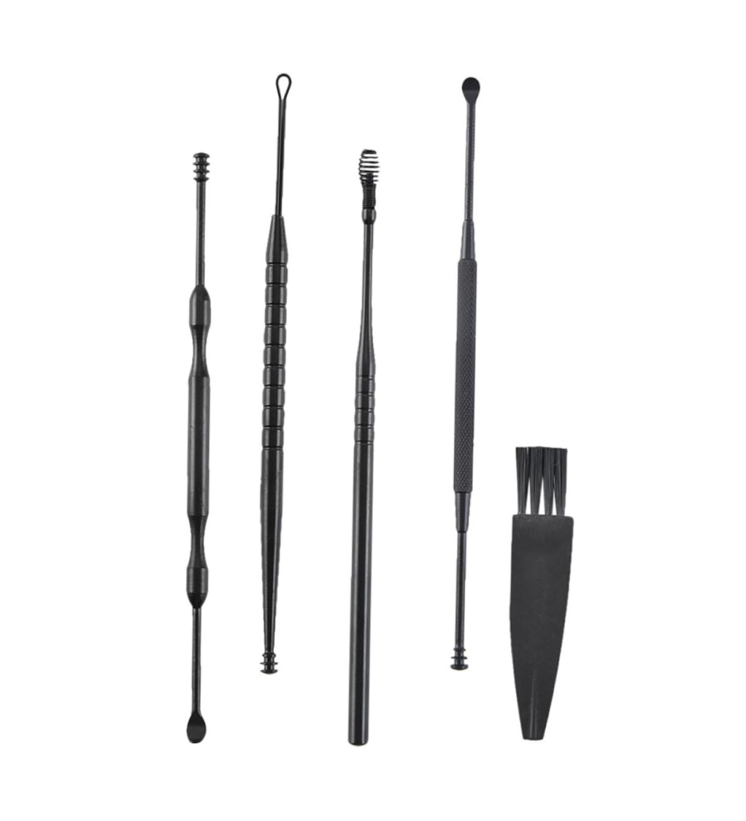 Baluue Ear Cleaner Set | Professional Ear Wax Removal Kit with Ear Wax Spoon and Visual Earpick Tool - Buy Online on GoSupps.com