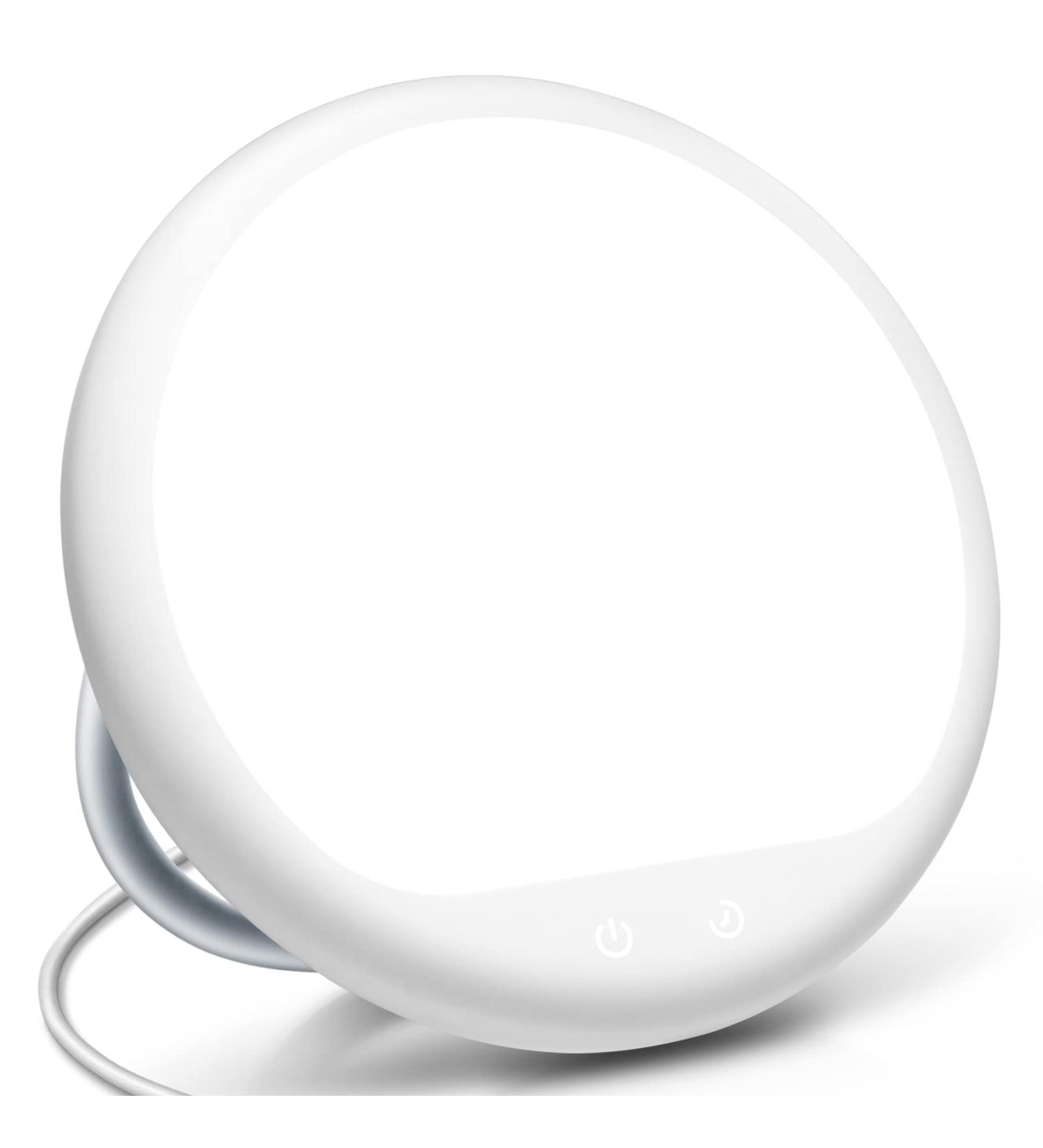 10000 Lux UV-Free Light Therapy Lamp with Touch Control and Adjustable Brightness - Home & Office Sunlight Lamp with Timer Setting and Rotatable Bracket - Buy Online on GoSupps.com