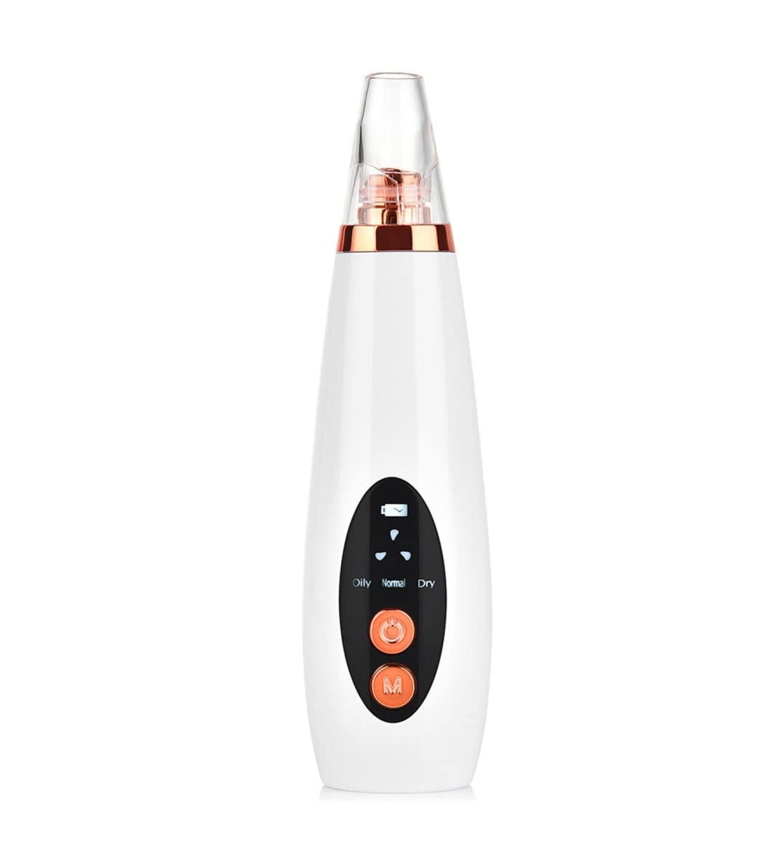 Sxdthy 3 Levels Adjustable Suction Blackhead Remover USB Rechargeable Blackhead Pore Cleaner Blackhead Suction Tool with HD LED Display & 6 Replaceable Heads - Buy Online on GoSupps.com