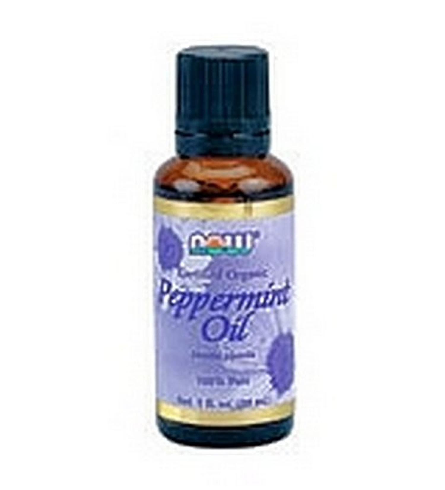 Now Foods Peppermint Oil 1 Ounces (Pack of 3)