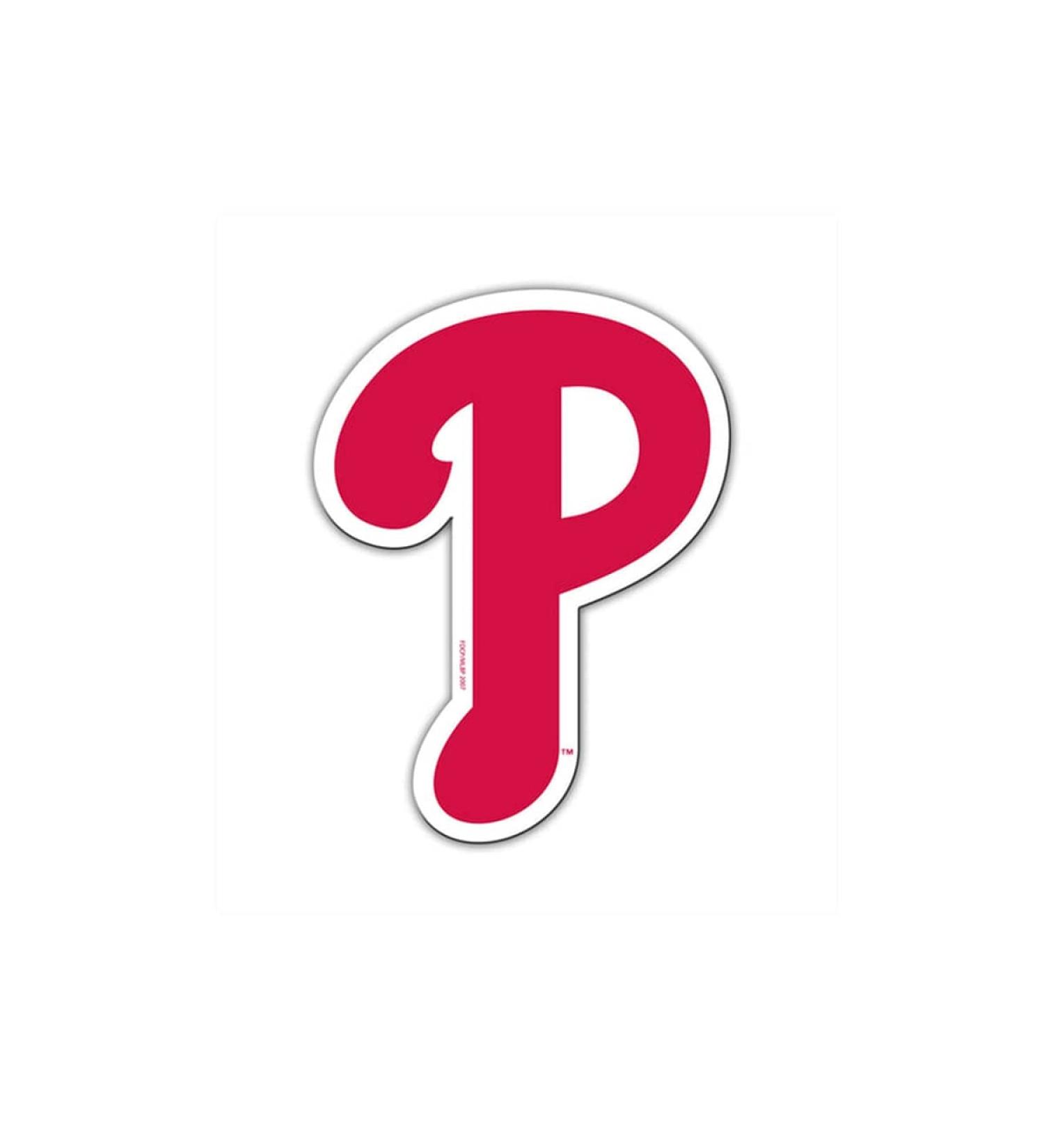 Fremont Die Phillies P 8" Magnet 68831