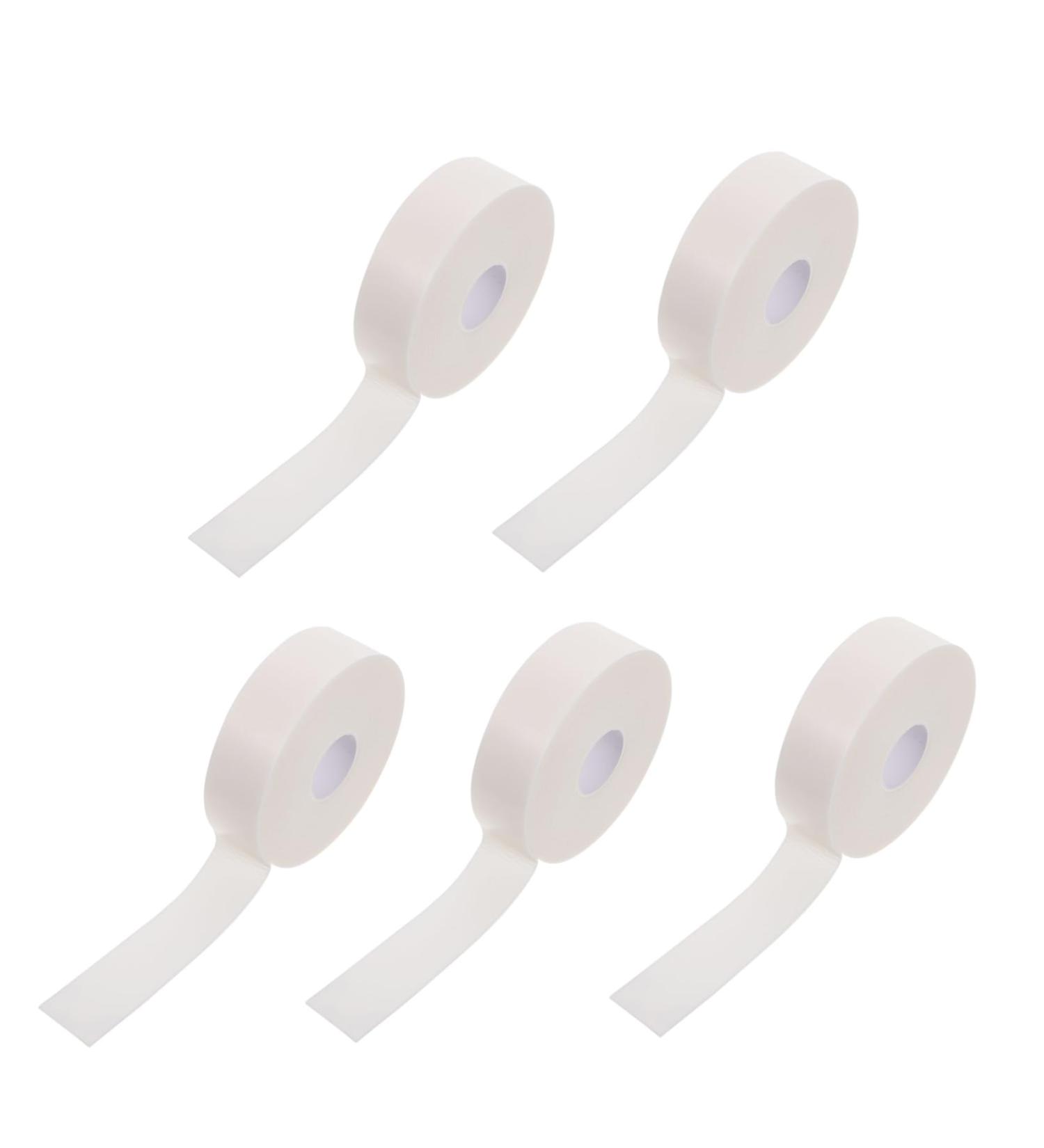 PLAFOPE 5 Rolls Foam Eye Pads Medical Tape Foam Grip Eye Makeup Supplies Lash Supplies Eyelash Patches Eyelash Grafting Tapes Graft Eyelash Tapes White Fake Eyelashes X5m Grasp 8.5x8.5x2.5cm White - Buy Online on GoSupps.com
