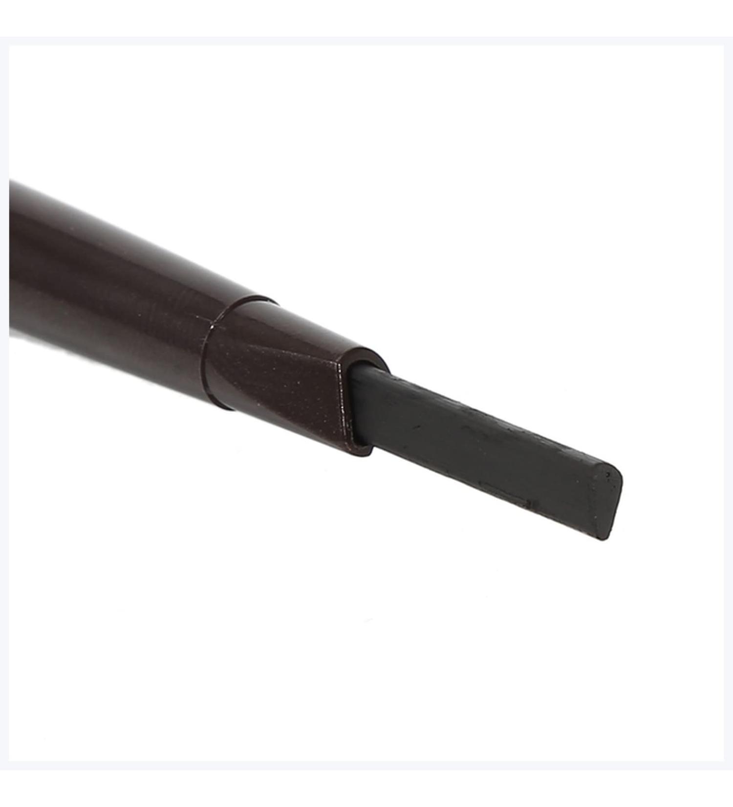 PiurUf 2-in-1 Rotating Eyeliner Pencil Dual-Headed Waterproof Long-Lasting Makeup Pencil UK Eyeliner Black