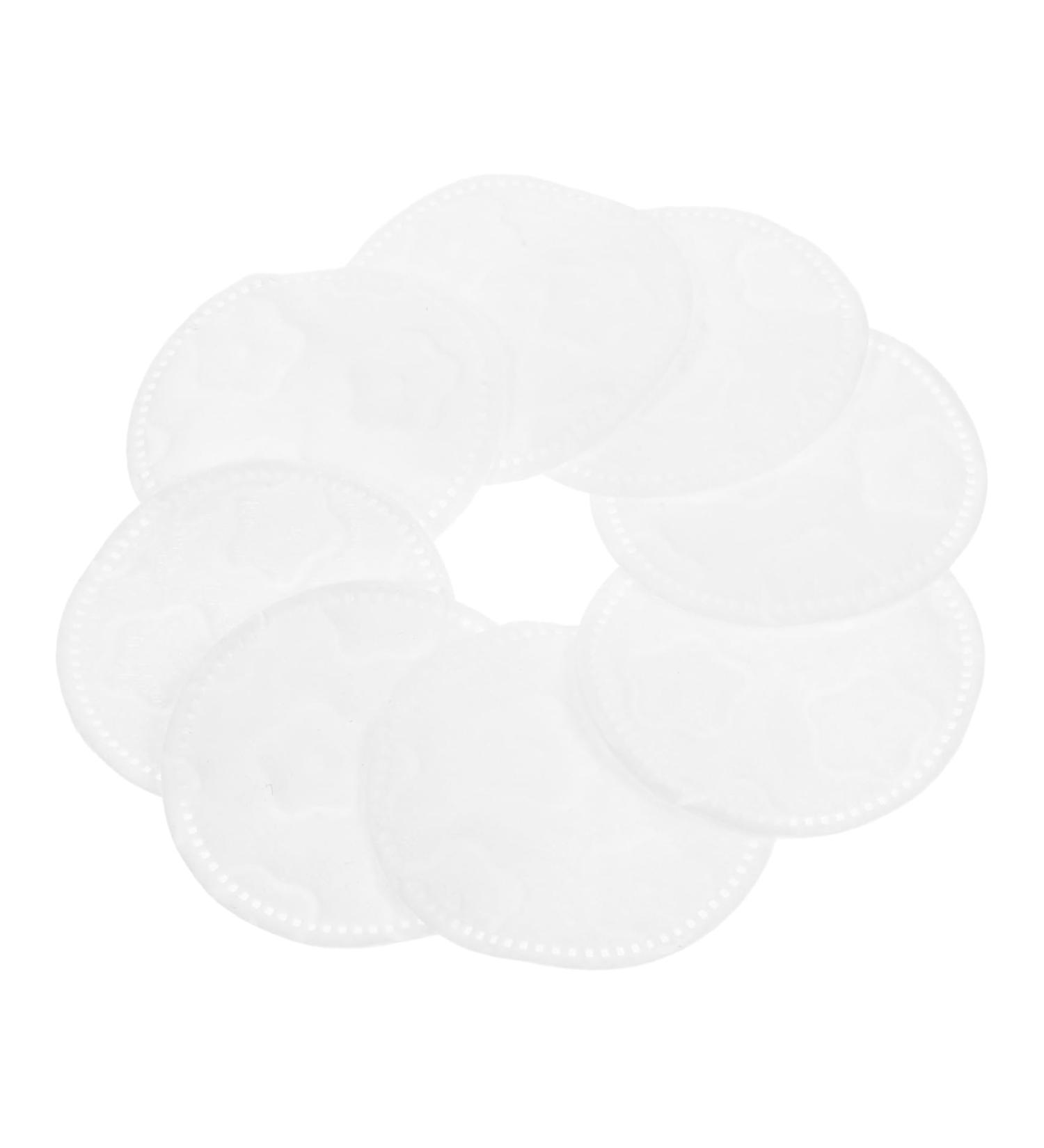 FRCOLOR 3pcs Round Cotton Makeup Remover Pads - Disposable Facial Wipes for Eyelash & Makeup Cleaning - Pure White Cotton Pads - Buy Online on GoSupps.com