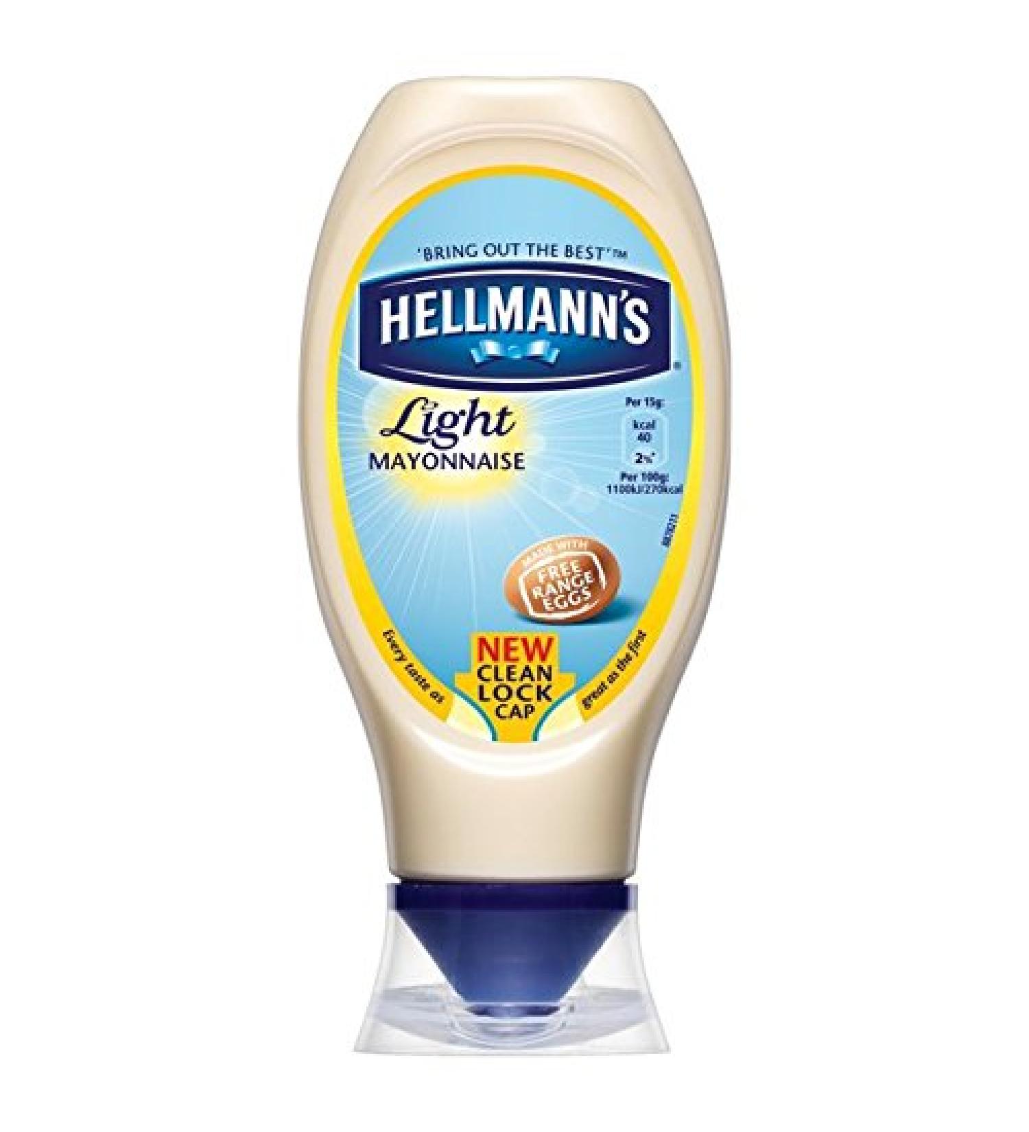 Hellmann's Hellmann's Light Squeezy Mayonnaise 430ml
