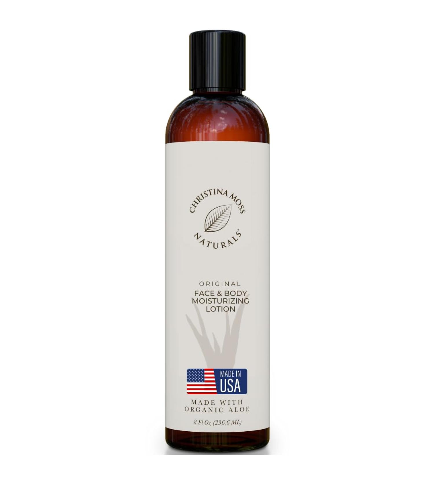 Unscented Body Lotion for Dry Skin - Hydrating & Nourishing Plant-Based Formula | 8 oz - Soften Hands Feet Elbows & Body - Buy Online on GoSupps.com