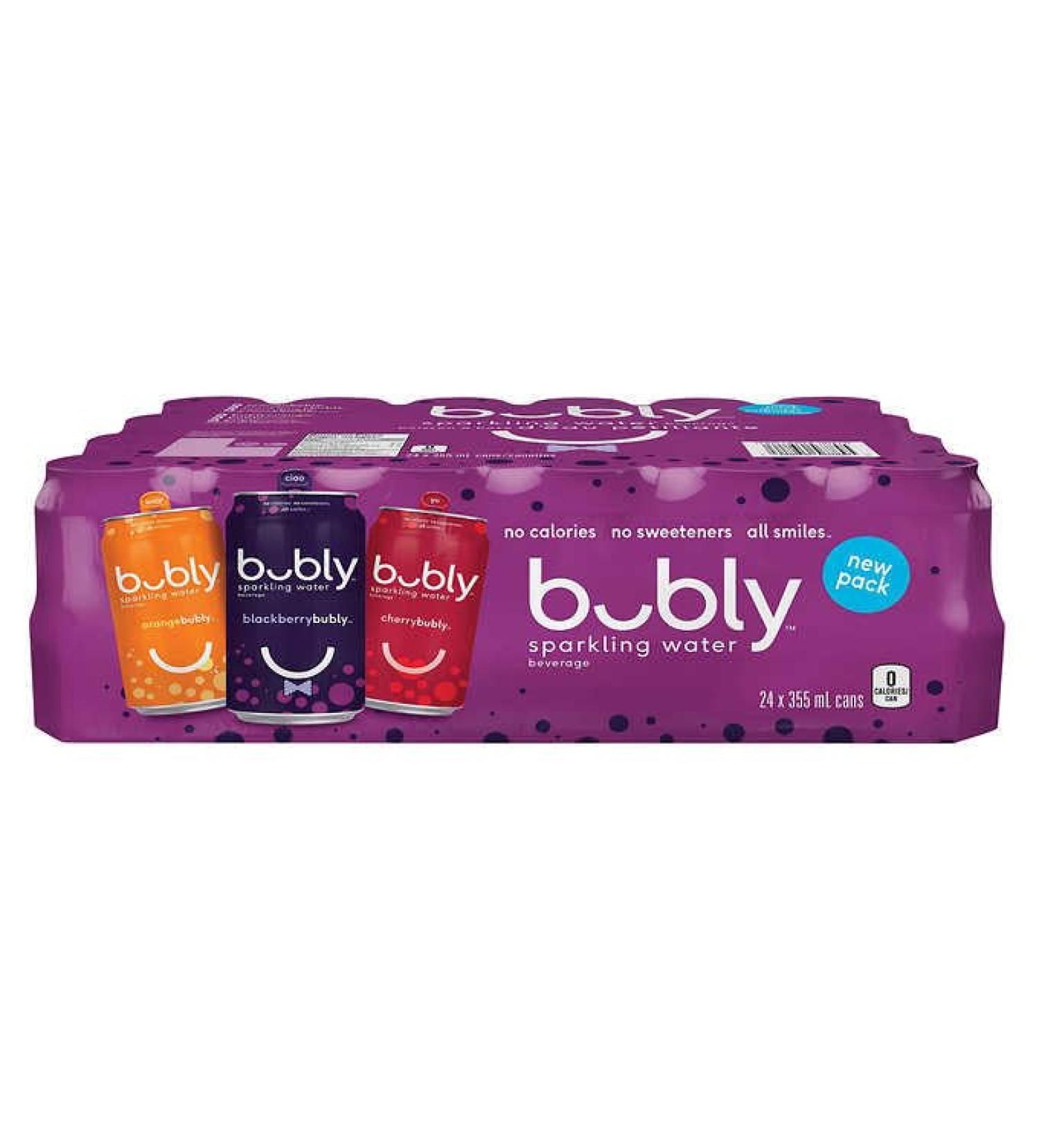 Bubly sparkling water
