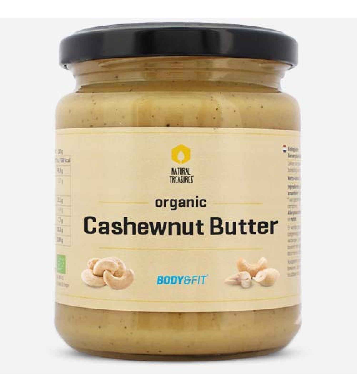 Buy Body & Fit Organic Cashew Butter 170g - Healthy Nut Spreads for International Shipping - Buy Online on GoSupps.com