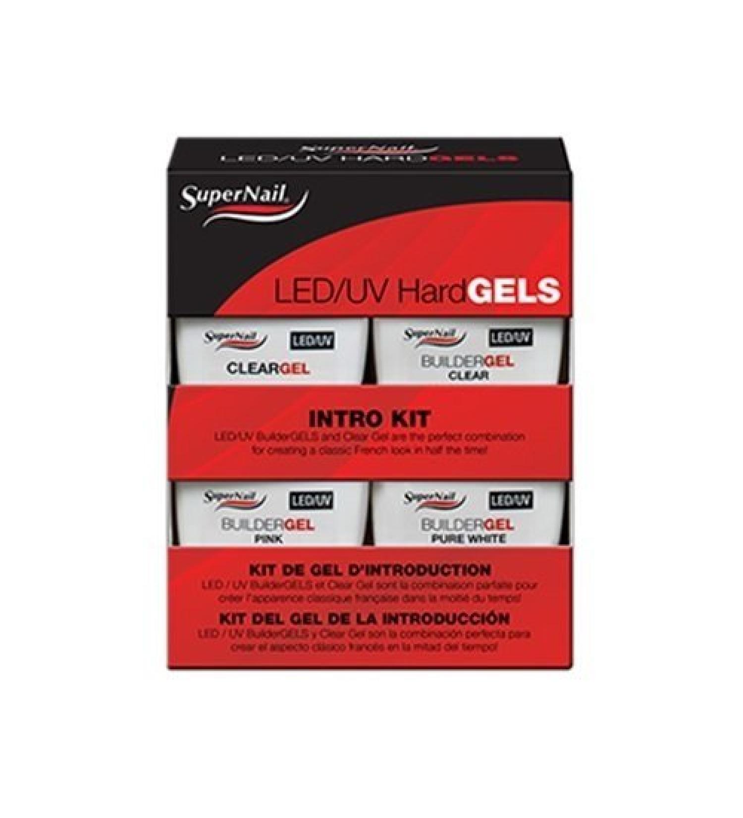 SuperNail LED/UV Hard Gels - Intro Kit by Super Nail