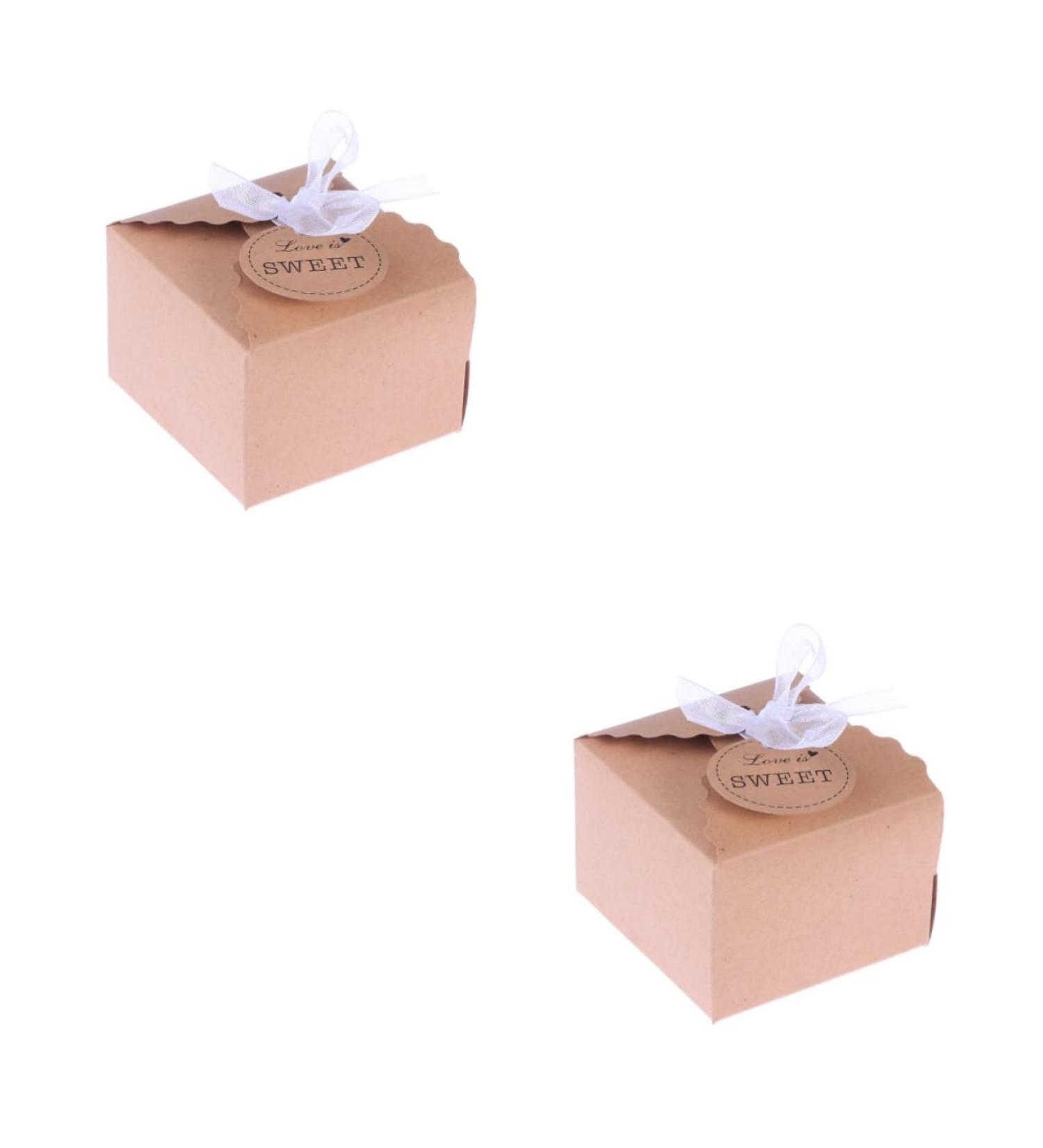 Mobestech 100 Pcs Wedding Supplies Wedding Items Wedding Favor Boxes Wedding Things Wedding Stuff Candy Boxes for Wedding Diy Candy Boxes Creative Candy Boxes Romantic Gift Box Wedding Box 1 count (Pack of 1) As Shownx2pcs - Buy Online on GoSupps.com