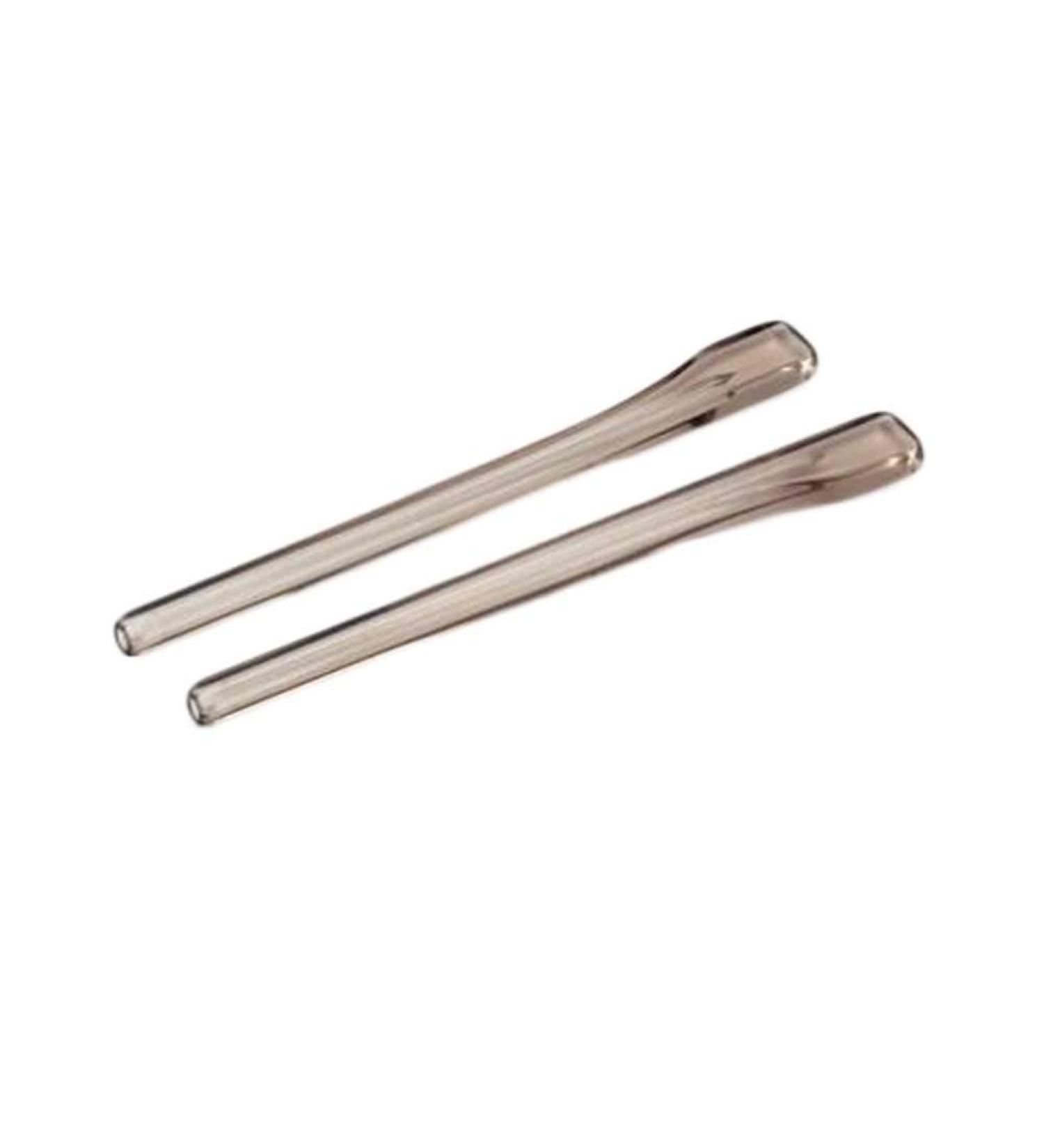 Buy Lubrel Glasses - 2 Pairs of Light Brown Transparent Glasses with Iron-Replacement Ear Tips | International Shipping - Buy Online on GoSupps.com