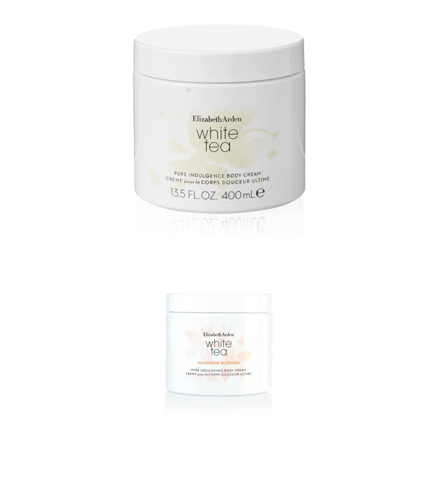 Elizabeth Arden White Tea Body Cream Bundle - Hydrating Body Cream with White Tea & Mandarin Blossom - Buy Online on GoSupps.com