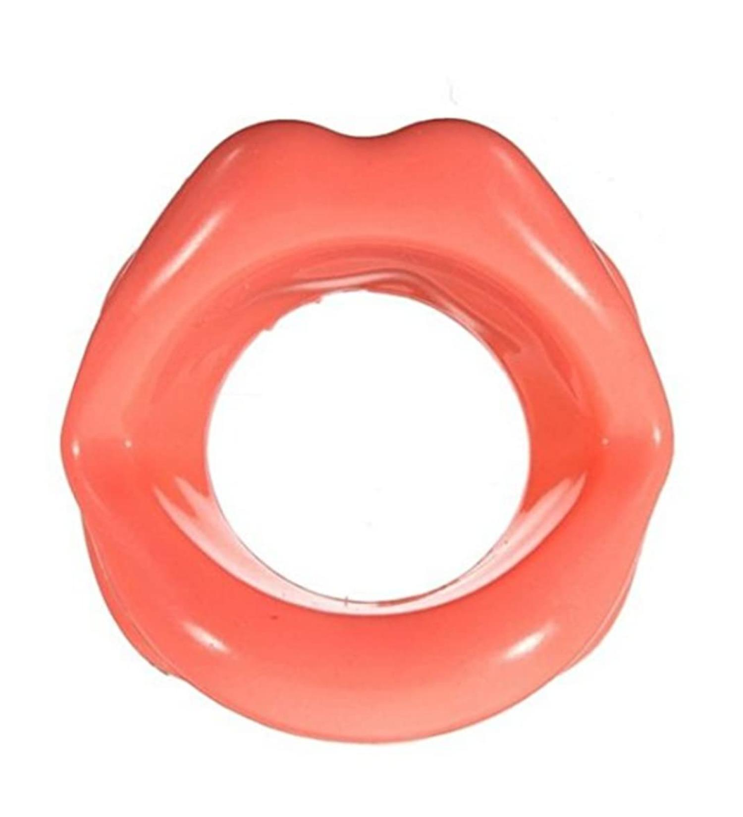 Lips Trainer Silicone Rubber Facial Mouth Muscle Tightener Face Lifting Beauty Tool Lips Trainer - Buy Online on GoSupps.com