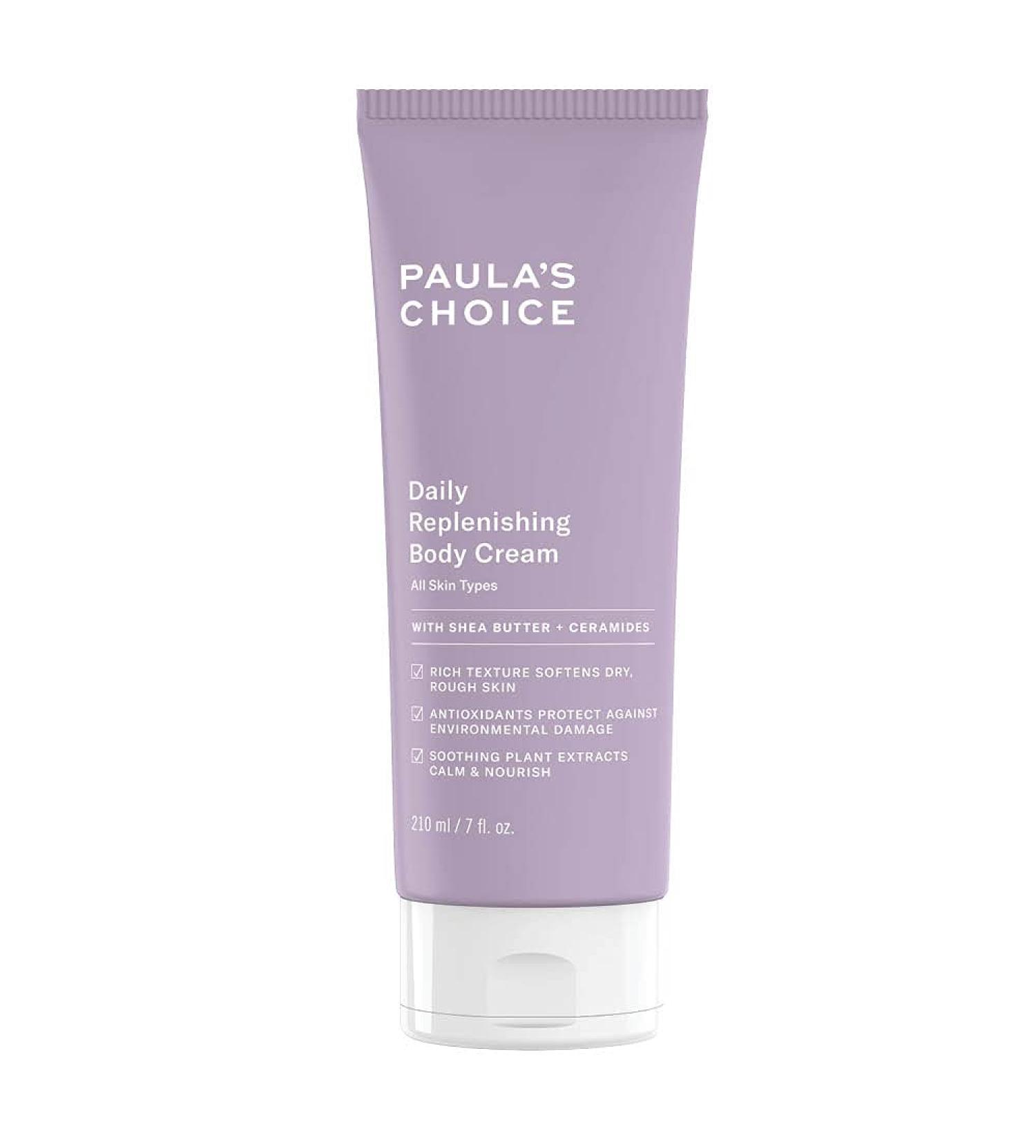 Paula's Choice Daily Replenishing Body Cream - Rich Moisture Anti-Aging All Skin Types - 210 ml - Buy Online on GoSupps.com