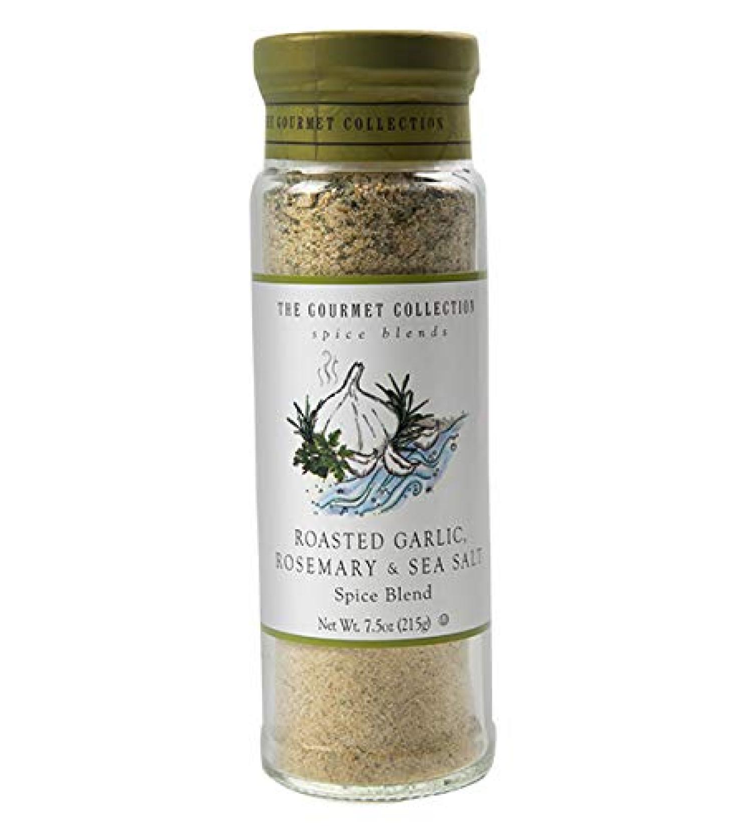 Gourmet Collection Roasted Garlic Rosemary Sea Salt Blend - Premium Seasoning for Meat, Fish, and Vegetables - Buy Online on GoSupps.com