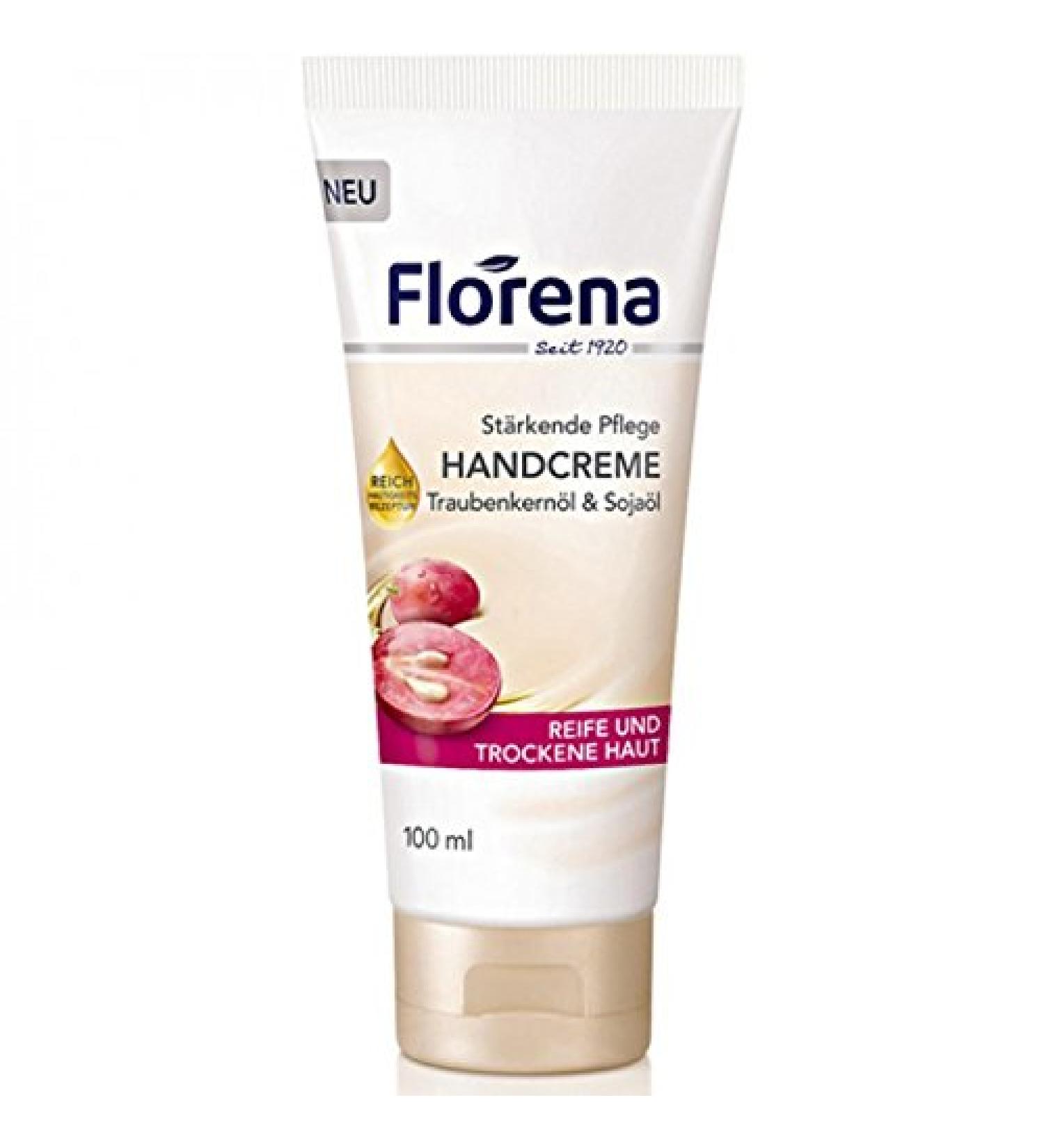 Florena hand cream with grape seed oil 6-pack (6 x 100 ml)