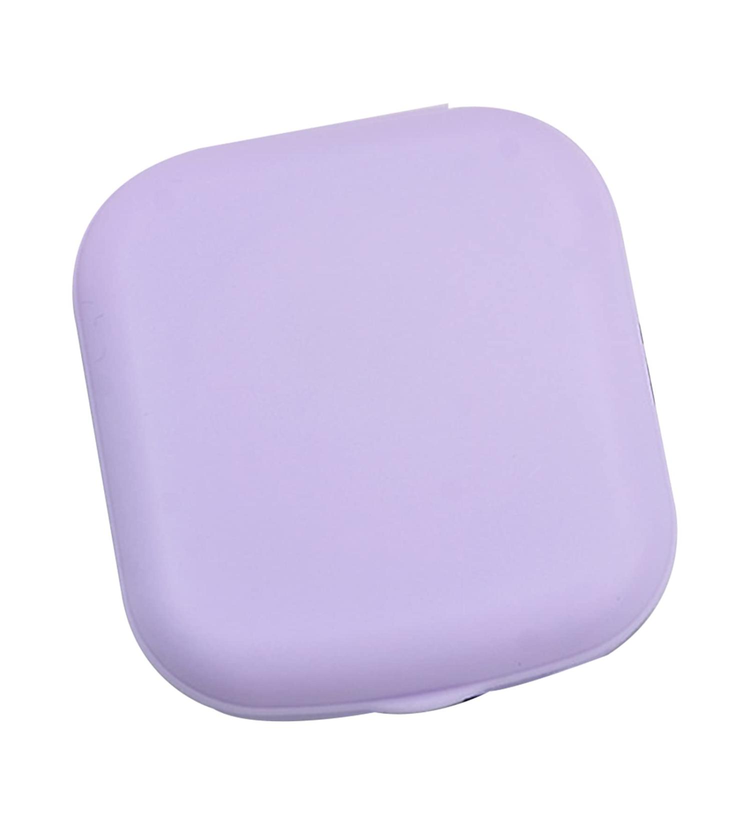 Laurag Candy-Colored Portable Contact Lens Container with Tweezers & Suction Rod - Easy Small Matte Finish for International Shipping - Buy Online on GoSupps.com