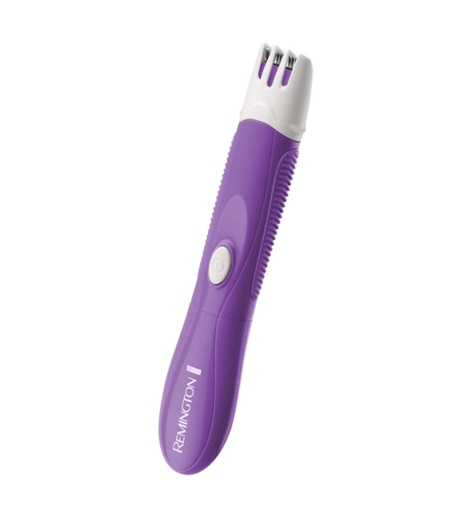 Remington Bikini Trimmer smooth&silky WPG4010C precision trimmer including 3 bikini templates purple