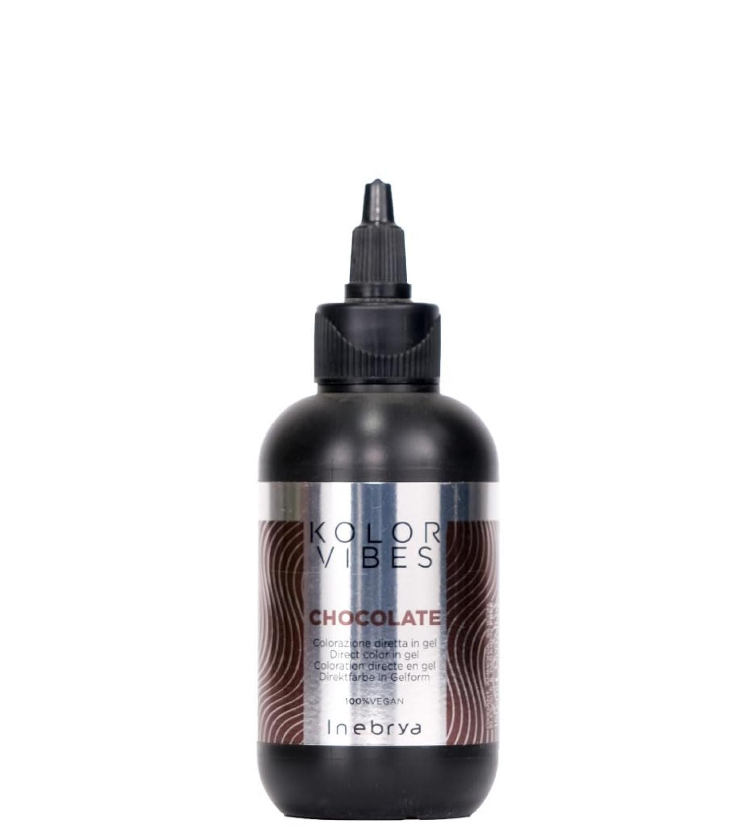 Coloration directe en gel semi-rigide Permanent-KOLORVIBES INEBRYA diff rentes couleurs (- KOLOR VIBES CHOCOLATE)