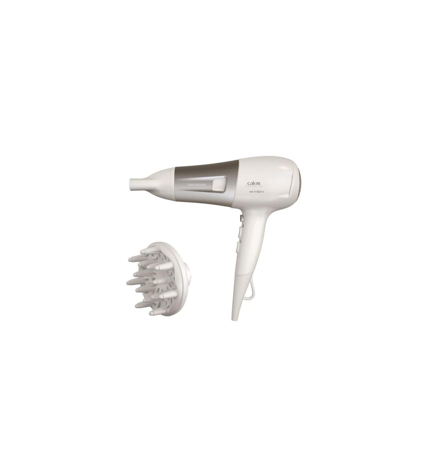 SEB Group Calor Powerline hair dryer ion booster technology for shine Thermo Control 6 speedtemperature settings concentrator diffuser CV5930C0 - Buy Online on GoSupps.com