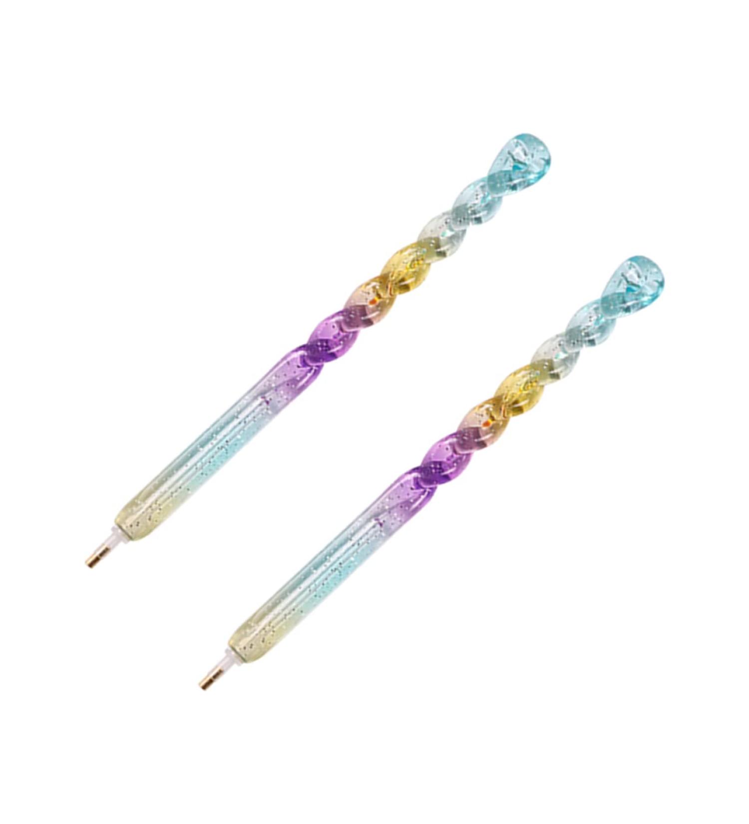 FRCOLOR Set of 2 bling tools craft accessories craft accessories rhinestones filler dotting tools single-headed dotting pen drilling pen point pen collecting clay - Buy Online on GoSupps.com