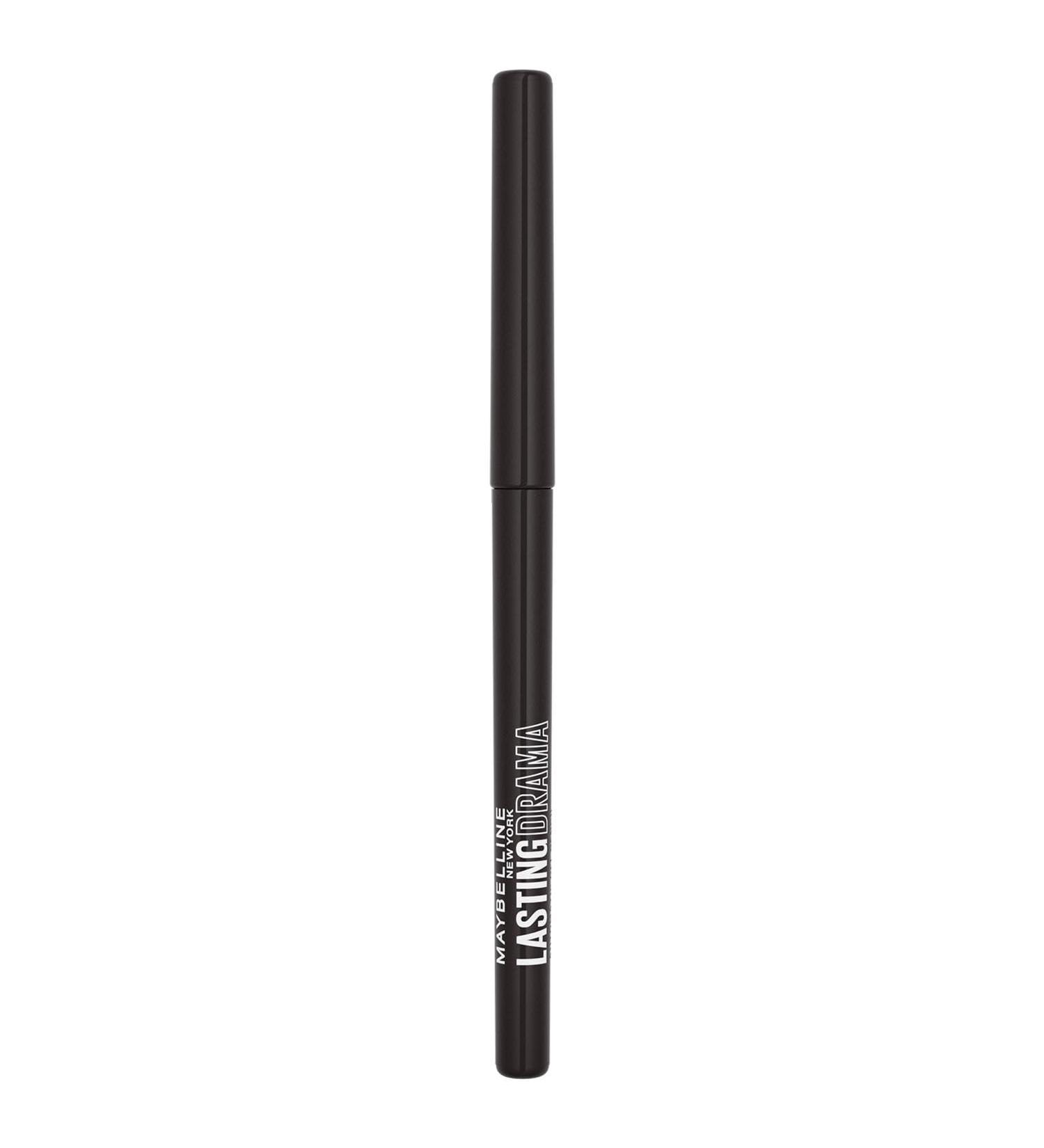 MAYBELLINE NEW YORK - Lasting Drama - Waterproof Eyeliner Pencil - Highlighted & Intense Look - Powdery Matte Finish - 36H* Hold - Automatic Pencil Tip - Ultra Pigmented Formula - Black Out Drama - Buy Online on GoSupps.com