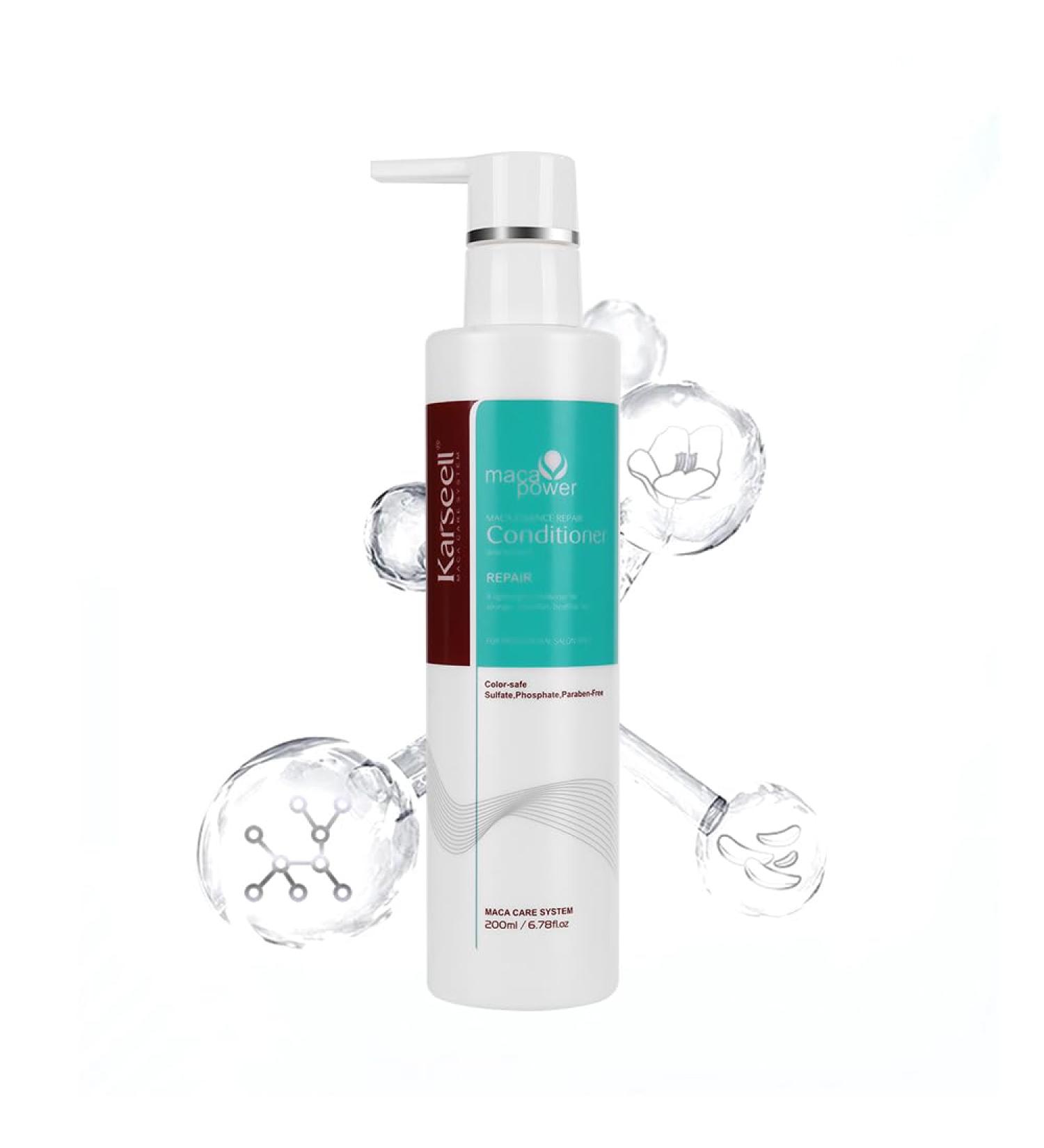 Karseell Maca Power Hair Mask - Argan Oil & Collagen for Dry Damaged Hair - 200ml | All Hair Types - International Shipping - Buy Online on GoSupps.com