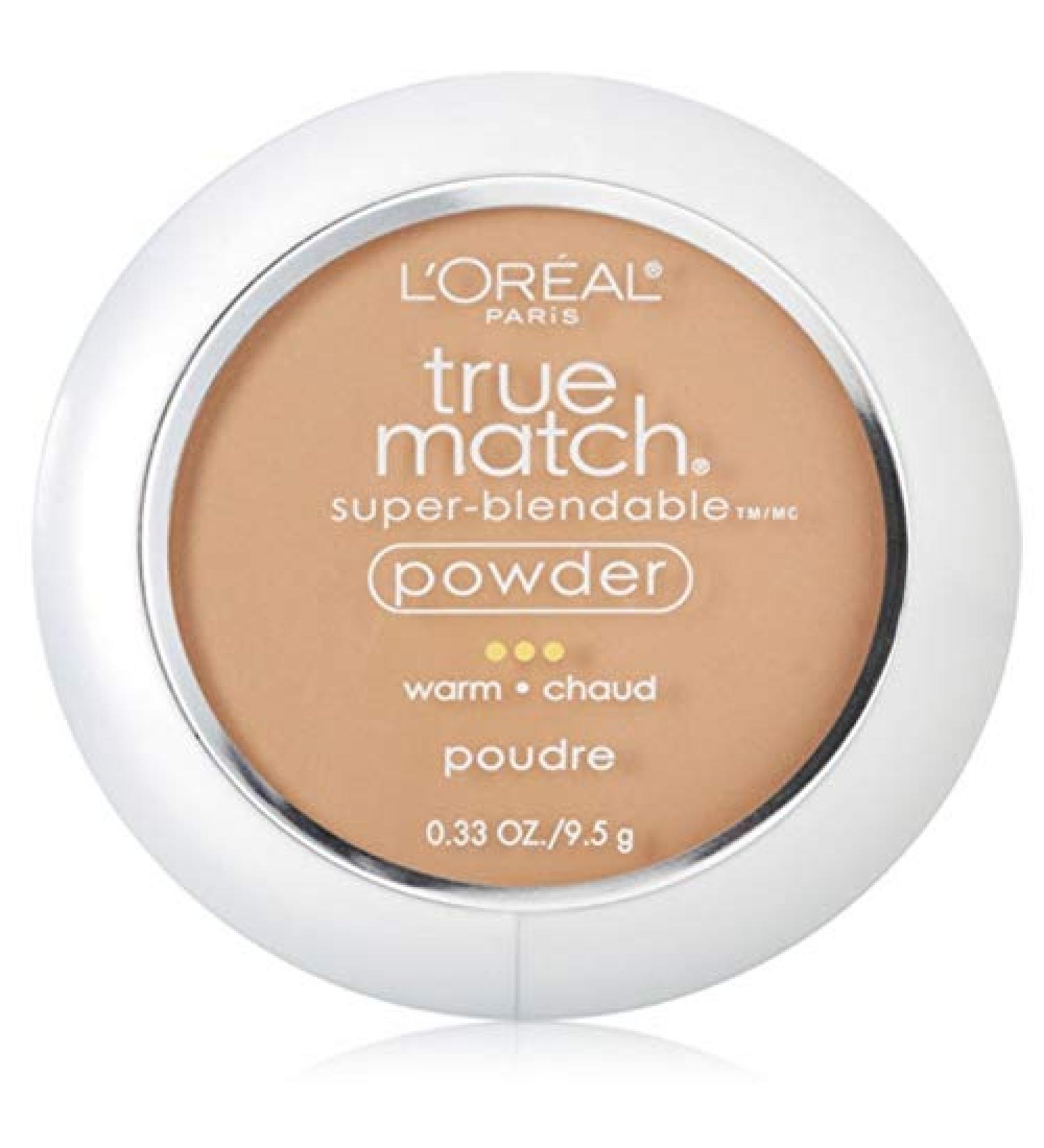L'Oreal True Match Powder Sun Beige W6 0.33 oz (Pack of 3)