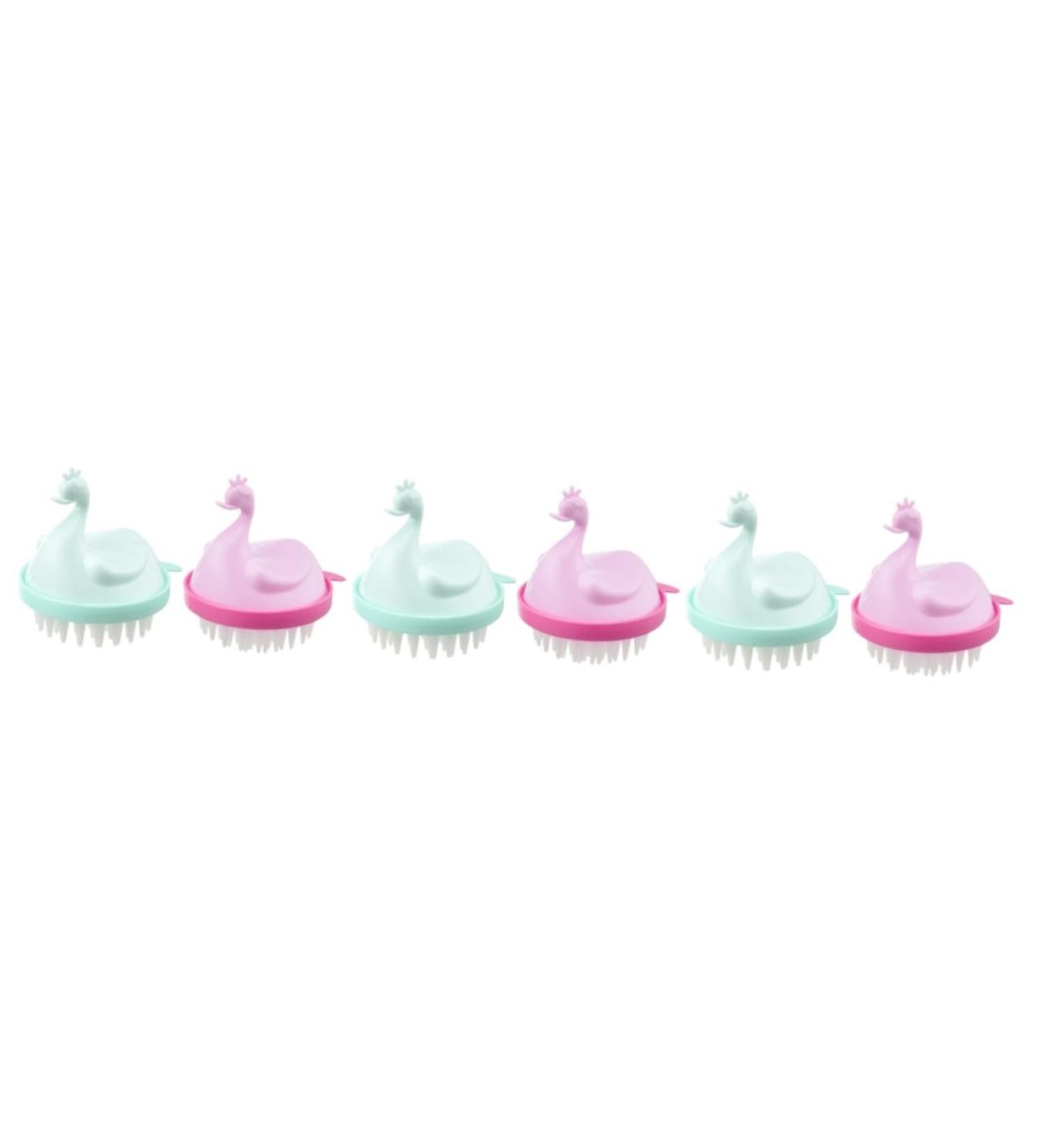 Tovinanna 6 Pack Scalp Massage Shampoo Brush Deep Cleansing Hair Massager for Adults & Kids Enhance Shower Experience with Ergonomic Design - Buy Online on GoSupps.com