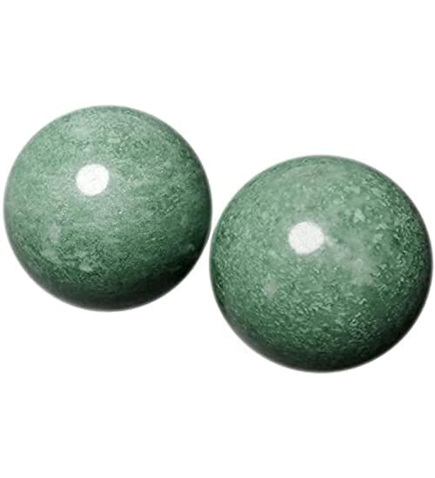 Buy Baoding Balls - Natural Jade Massage Ball Set for Stress Relief & Hand Therapy | International Shipping Available - Buy Online on GoSupps.com