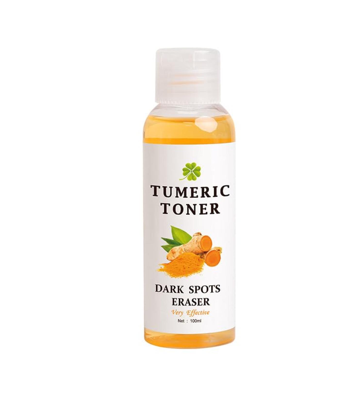 Turmeric Face Toner Dark Spots Skin Toner for Face Turmeric Hydrating Face Toner for Dry Skin Turmeric Oil Toner Serum Reduce Dark Spots & Acne Daily Skincare Toner Moisturiser