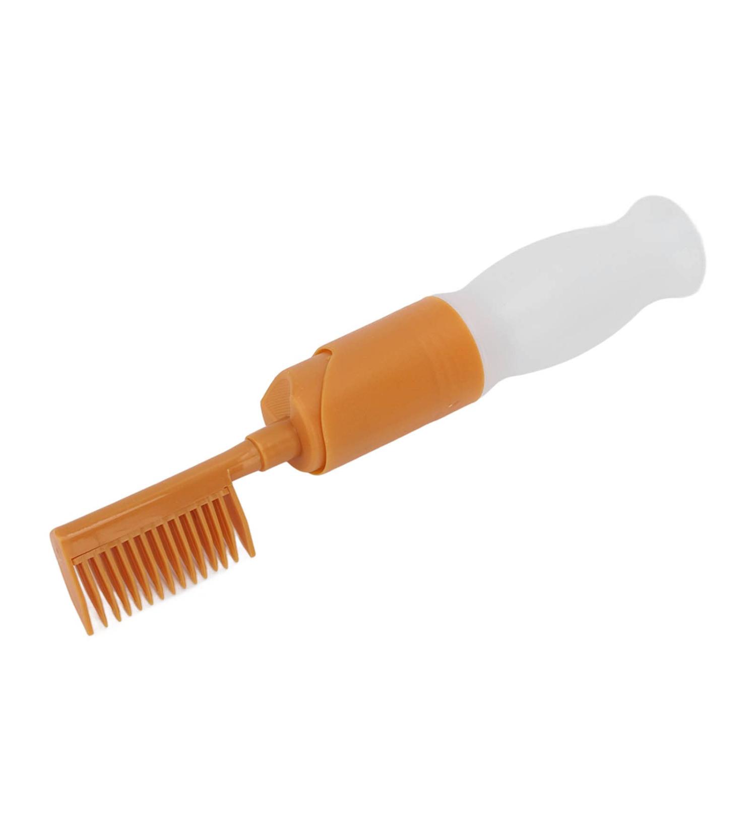 Hair Dye Bottle 110ml Hair Dye Bottle With Comb and Graduated Scale Root Comb Applicator Bottle Graduated Scale for Home Barber Shop Scalp Treatment - Buy Online on GoSupps.com