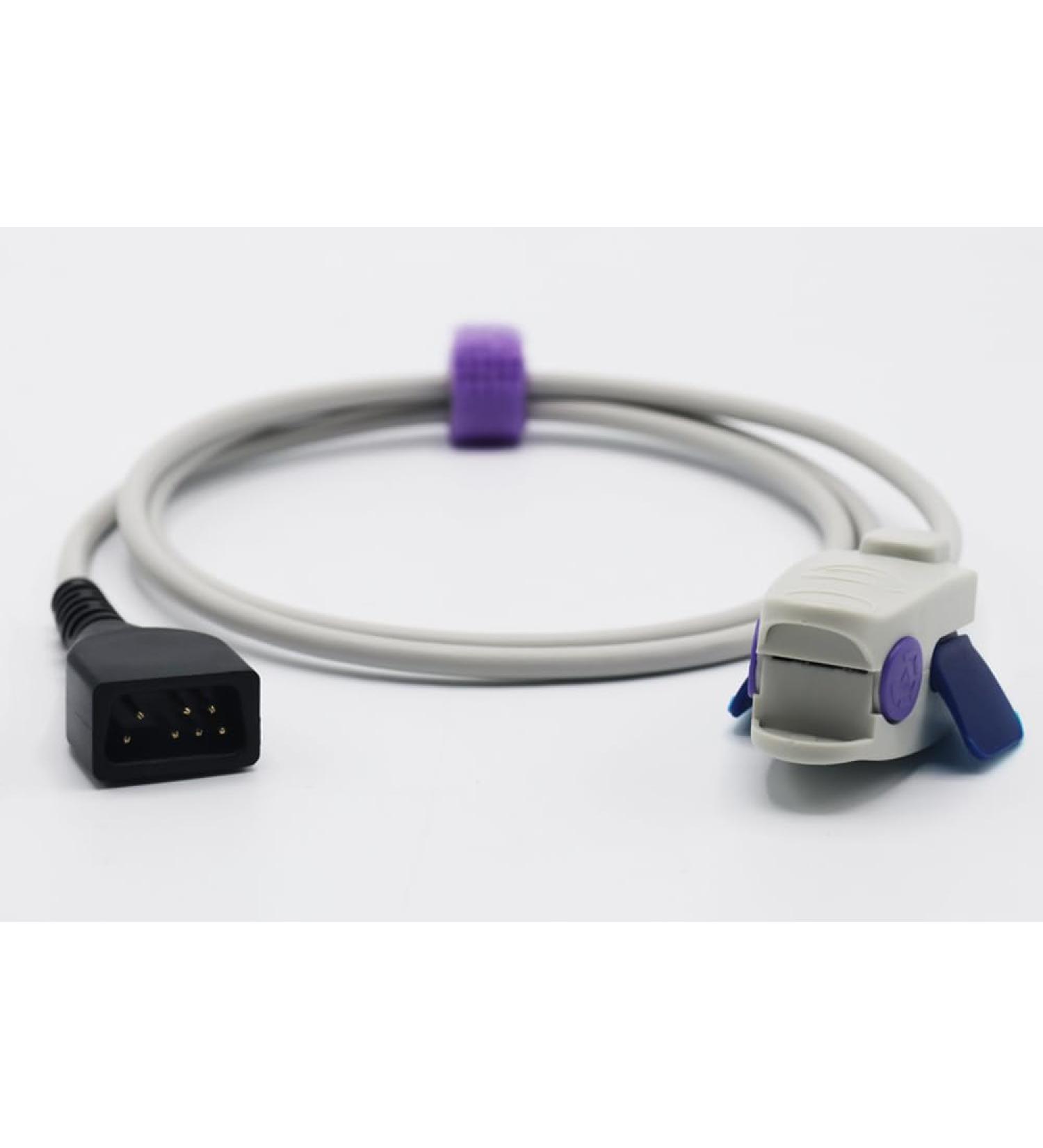 Compatible Nonin Spo2 sensor for children 1 m 7-pin connector