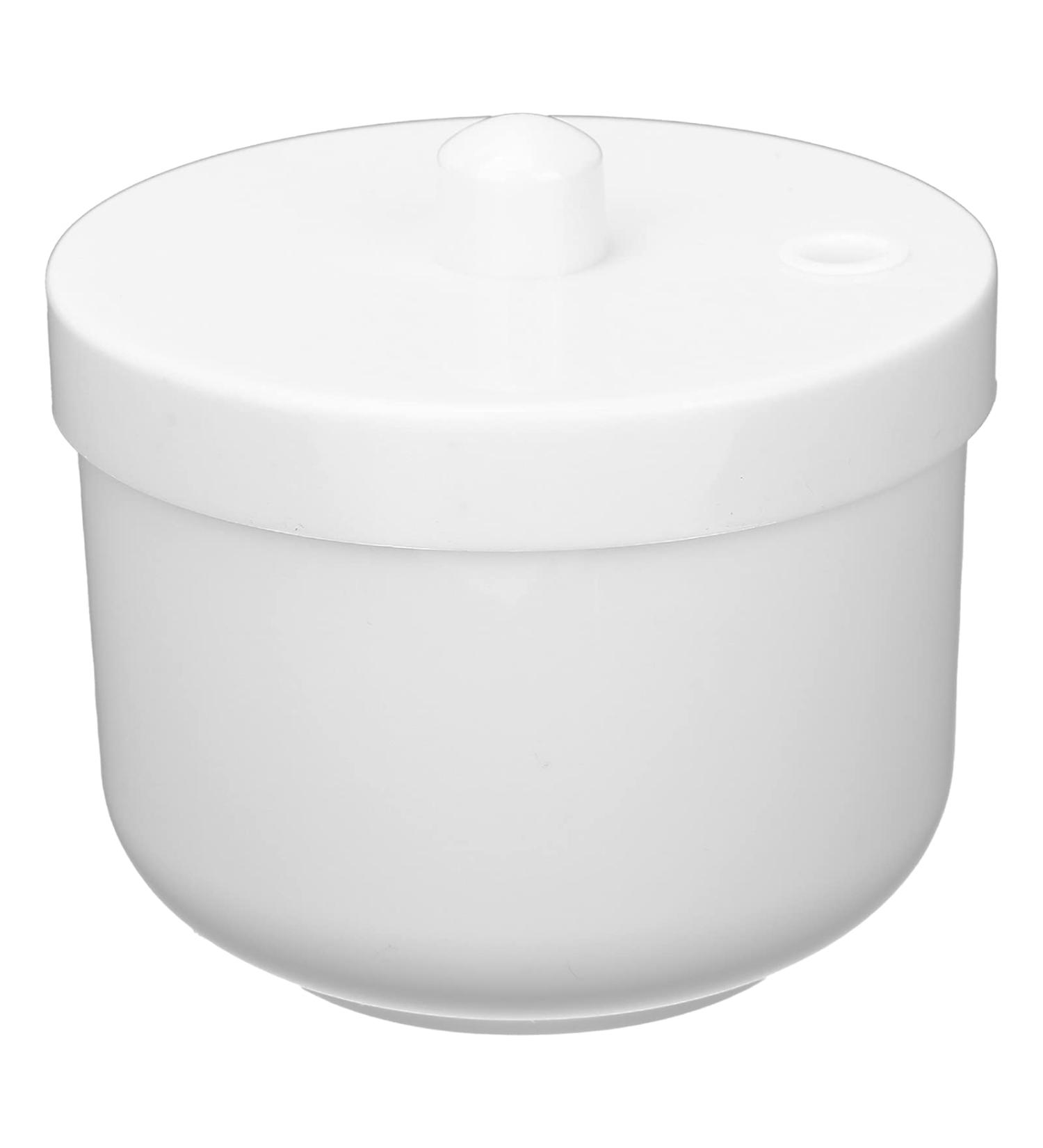 Portable Nail Art Cleaning Box Manicure Tools Cleaning Container Nail Art Tool Cleaning Cup for Nail Art Tool(white) - Buy Online on GoSupps.com